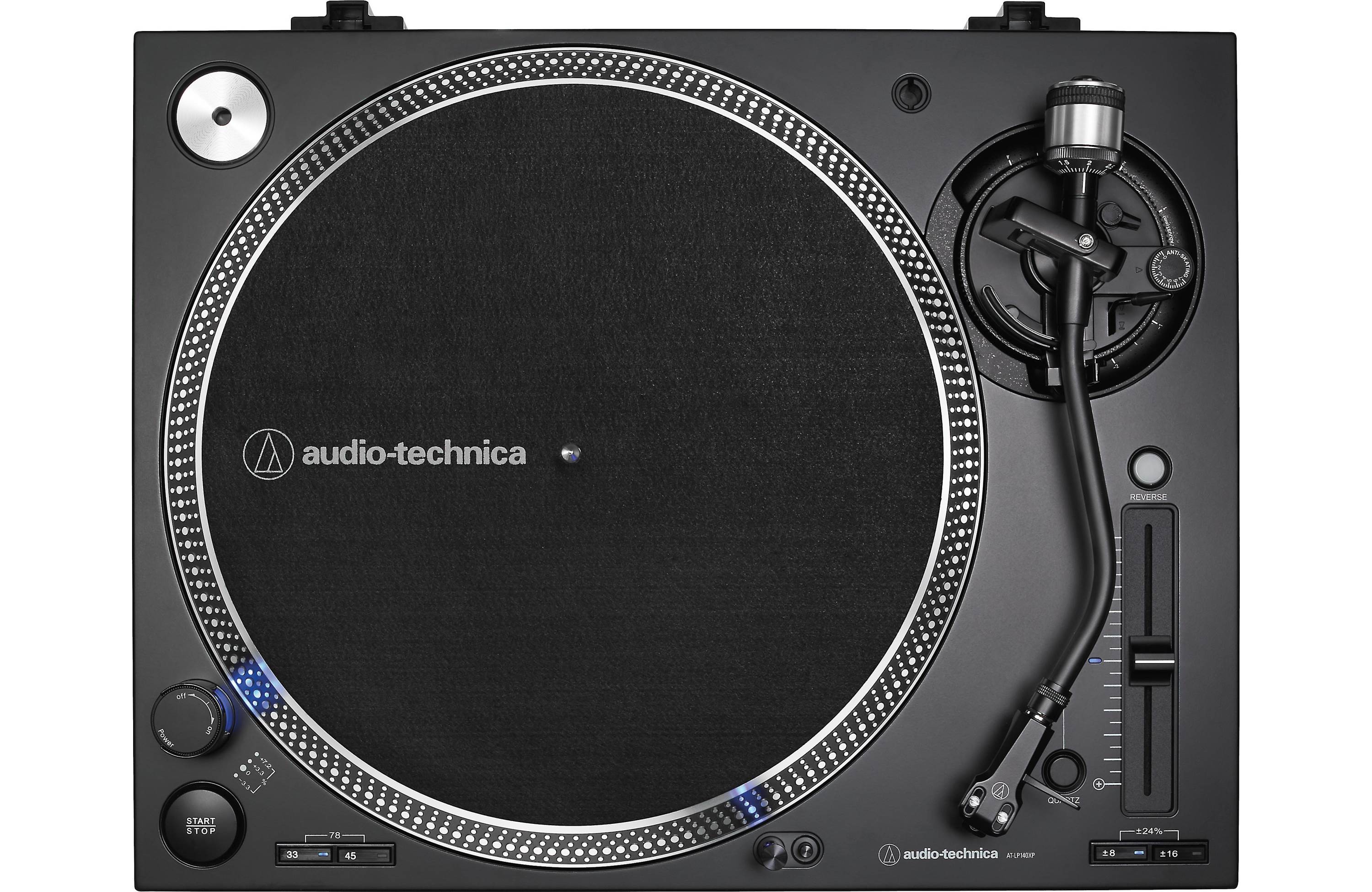 AUDIO TECHNICA AT-LP140XP-BK 