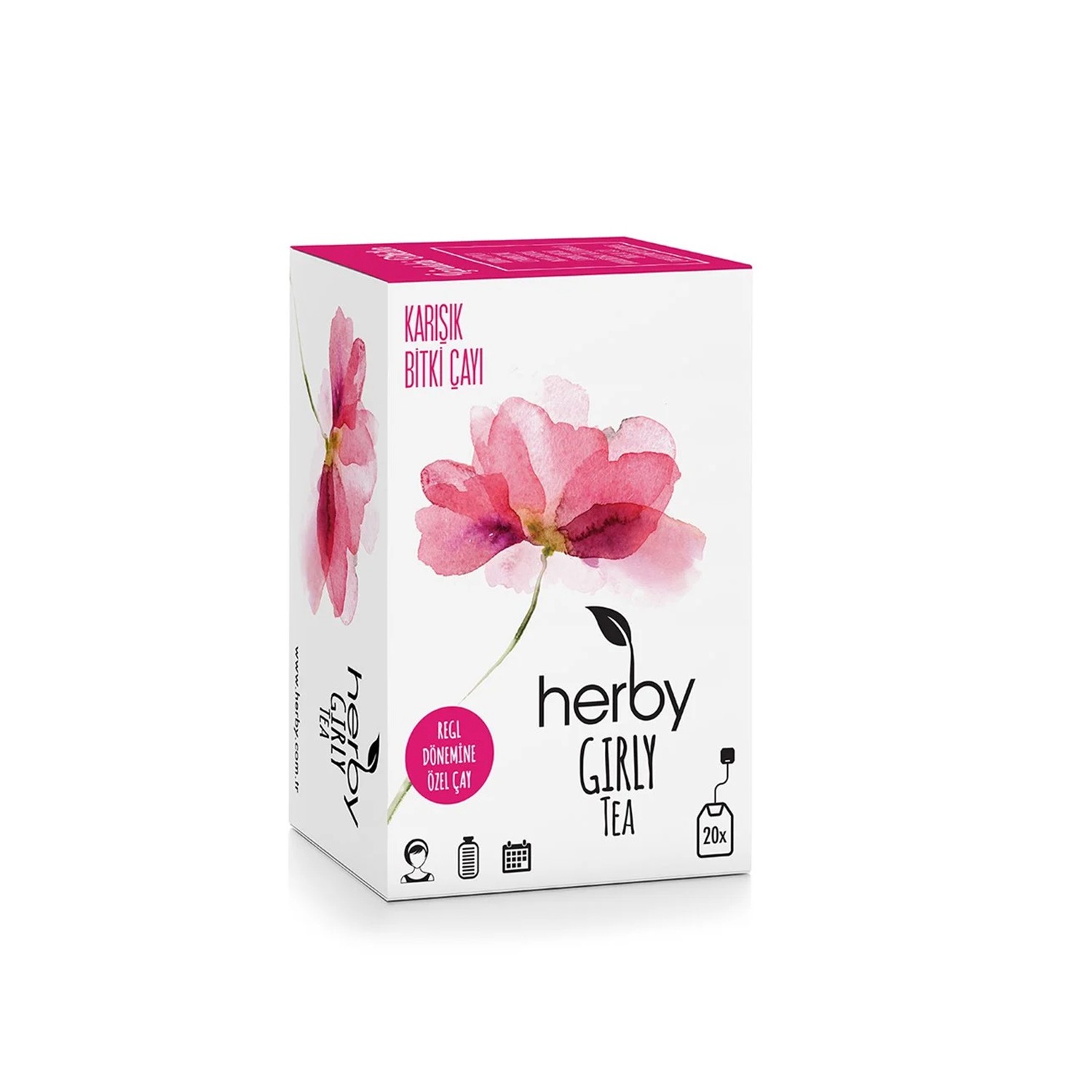 Herby Girly Tea 20'li Regl Dönemi Rahatlatıcı Bitki Çayı