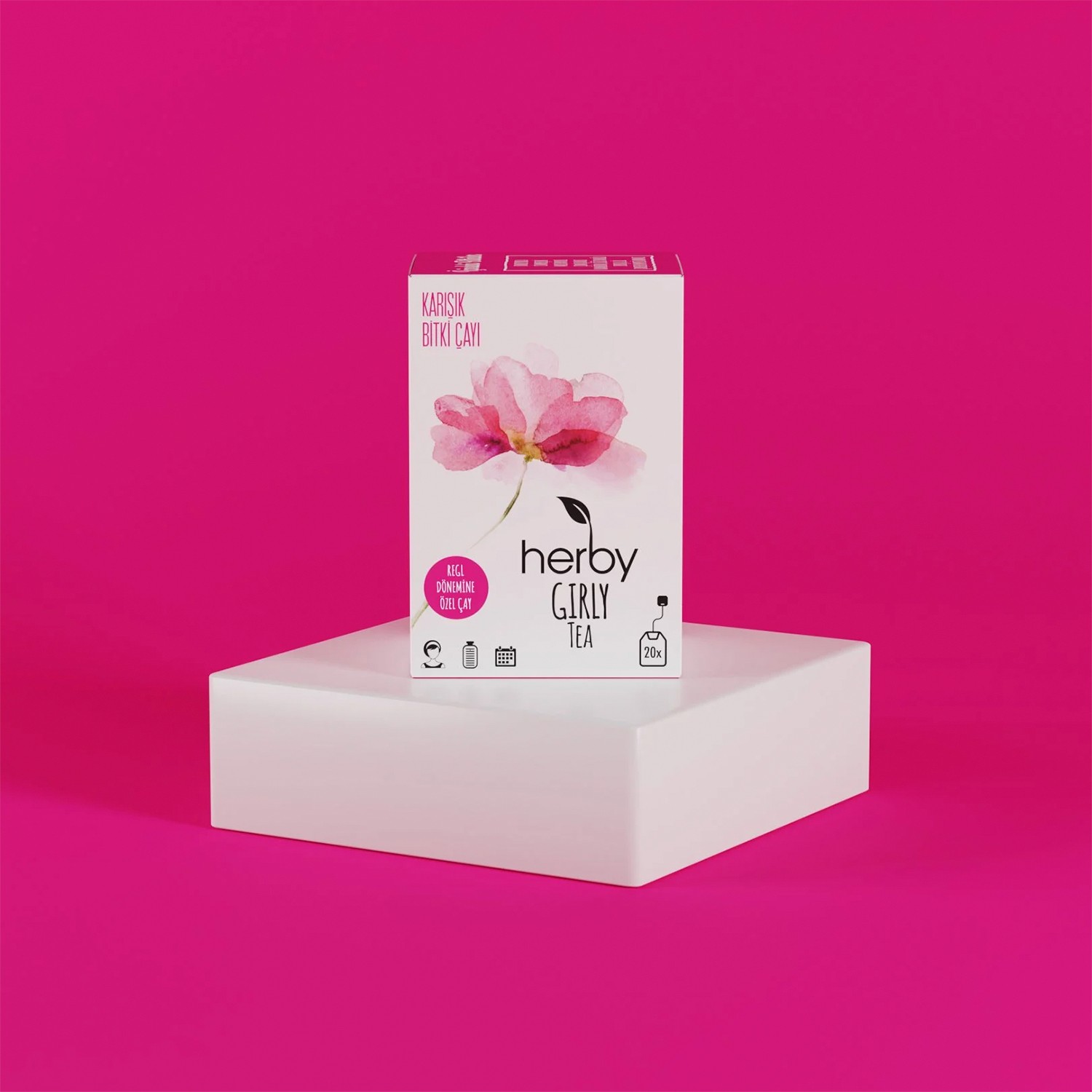 Herby Girly Tea 20'li Regl Dönemi Rahatlatıcı Bitki Çayı