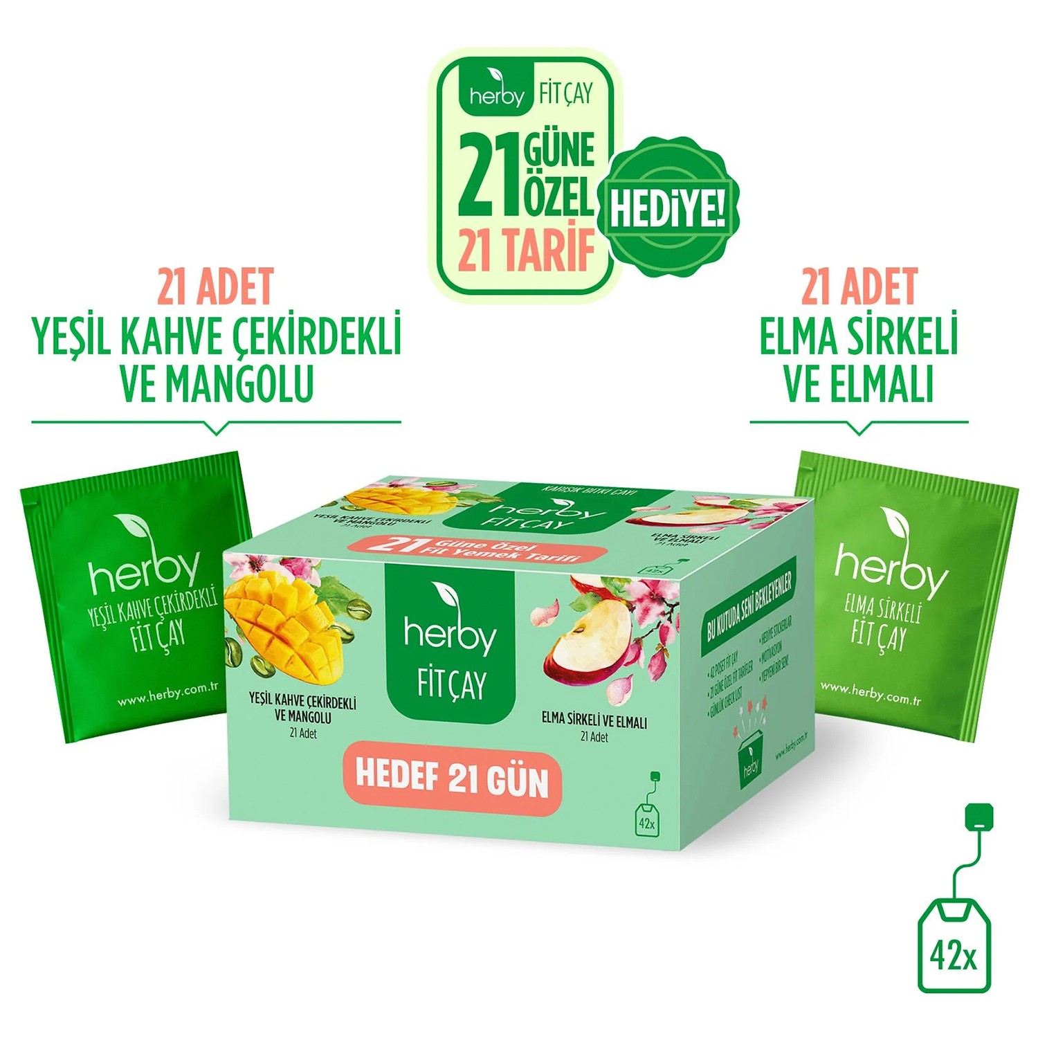 Herby Fit Çay Hedef 21 Gün