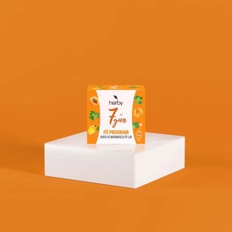 Herby 7 Gün Fit Program - Kayısı ve Maydanozlu Fit Çay