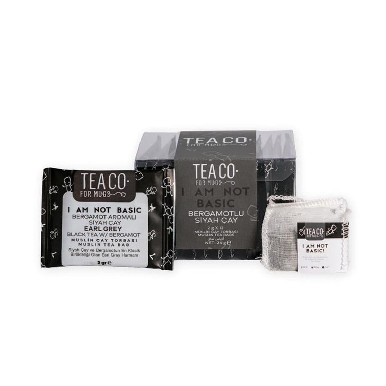 Tea Co I am Not Basic Bergamot Aromalı Siyah Çay