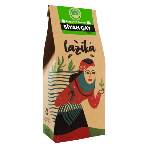 Lazika Bergamot Aromalı Siyah Çay 350 Gr