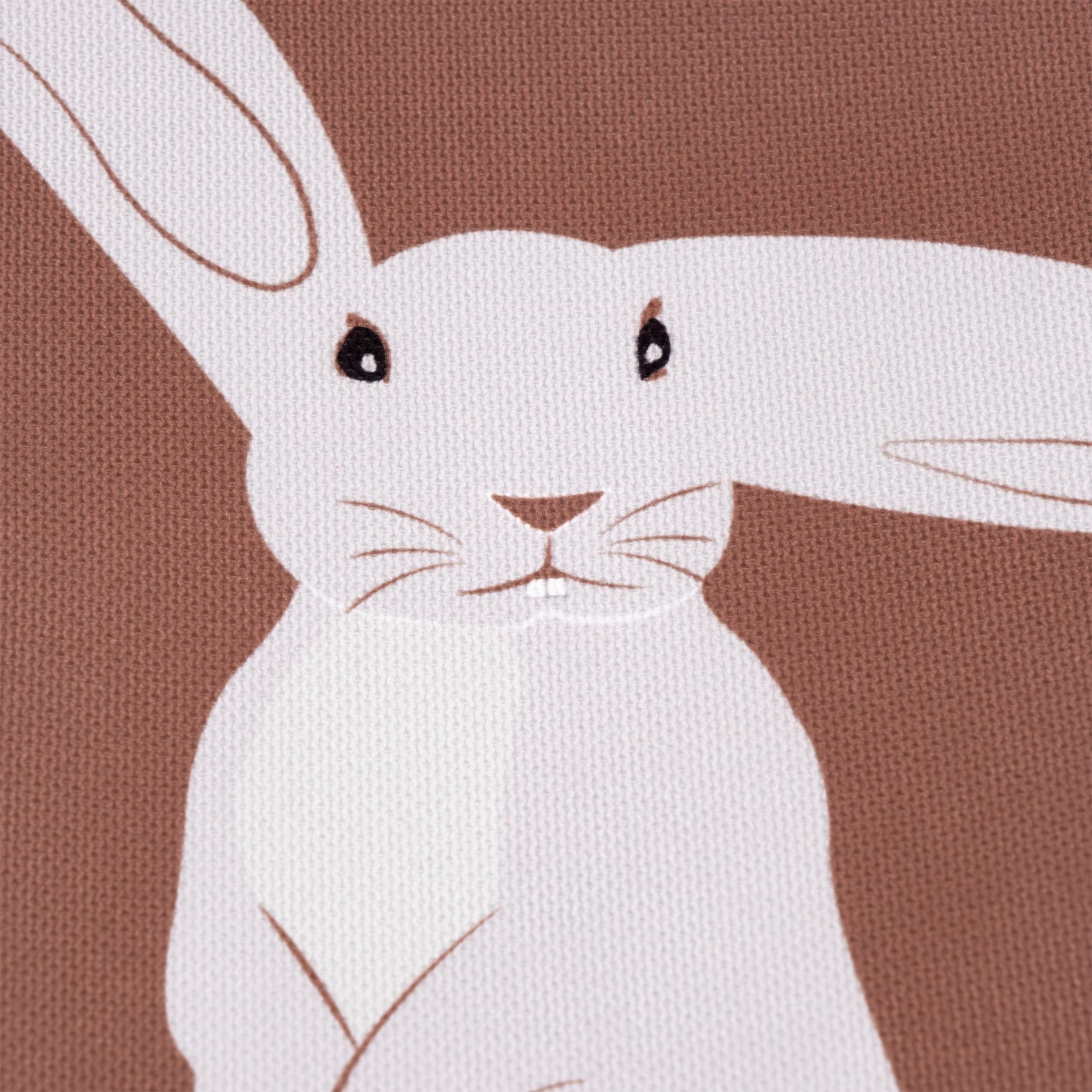 Brown Rabbit Tote Bag