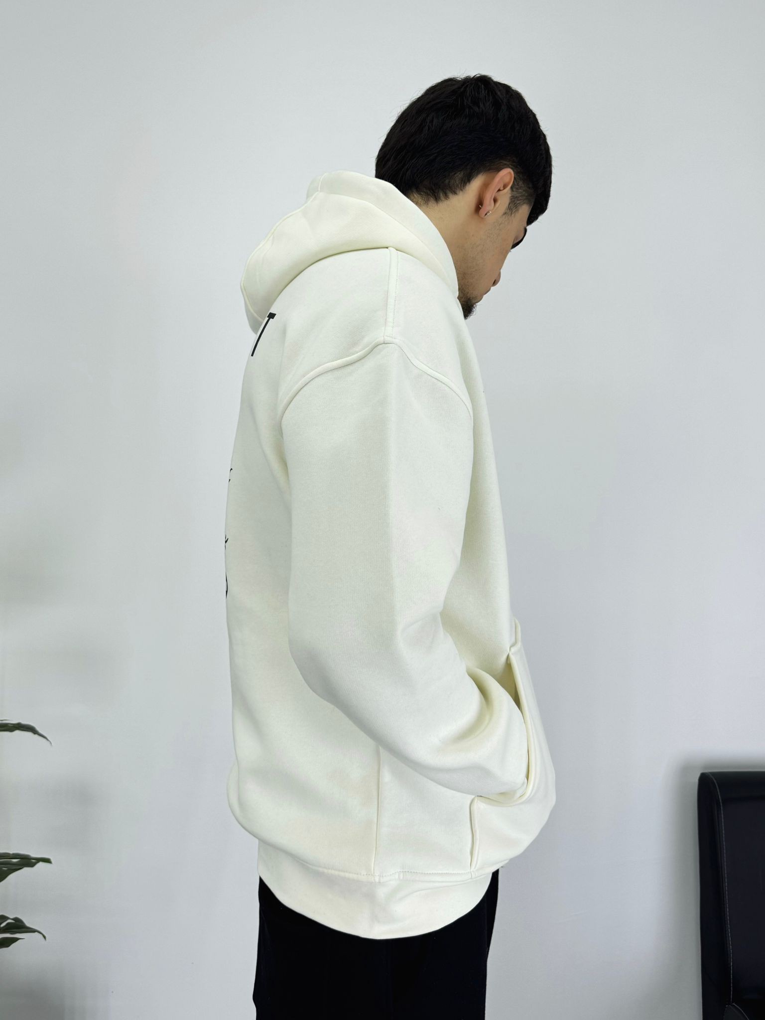 Connecting Baskılı Oversize Sweatshirt 6530