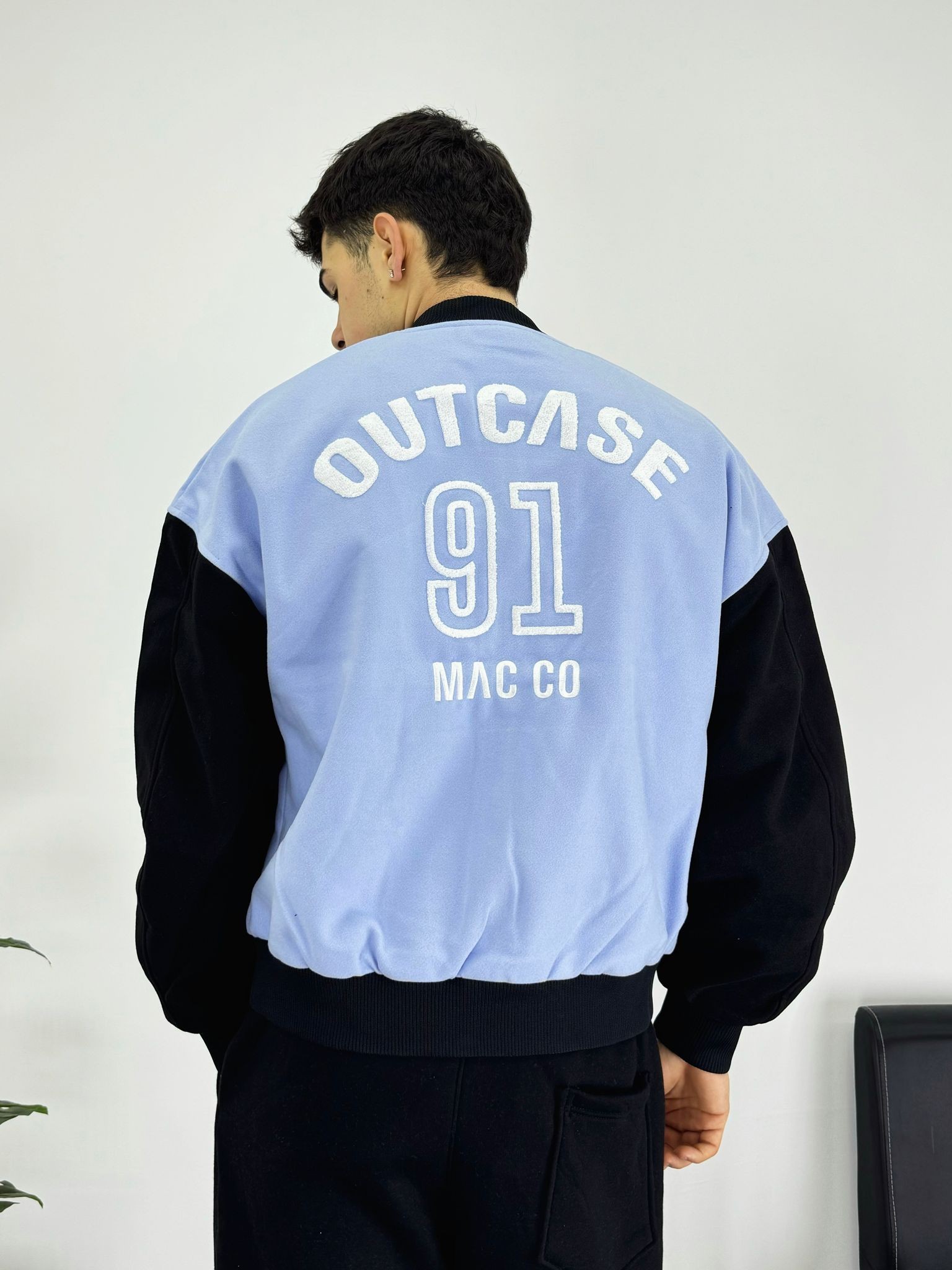 Nakış Baskılı Oversize Sweatshirt 6514