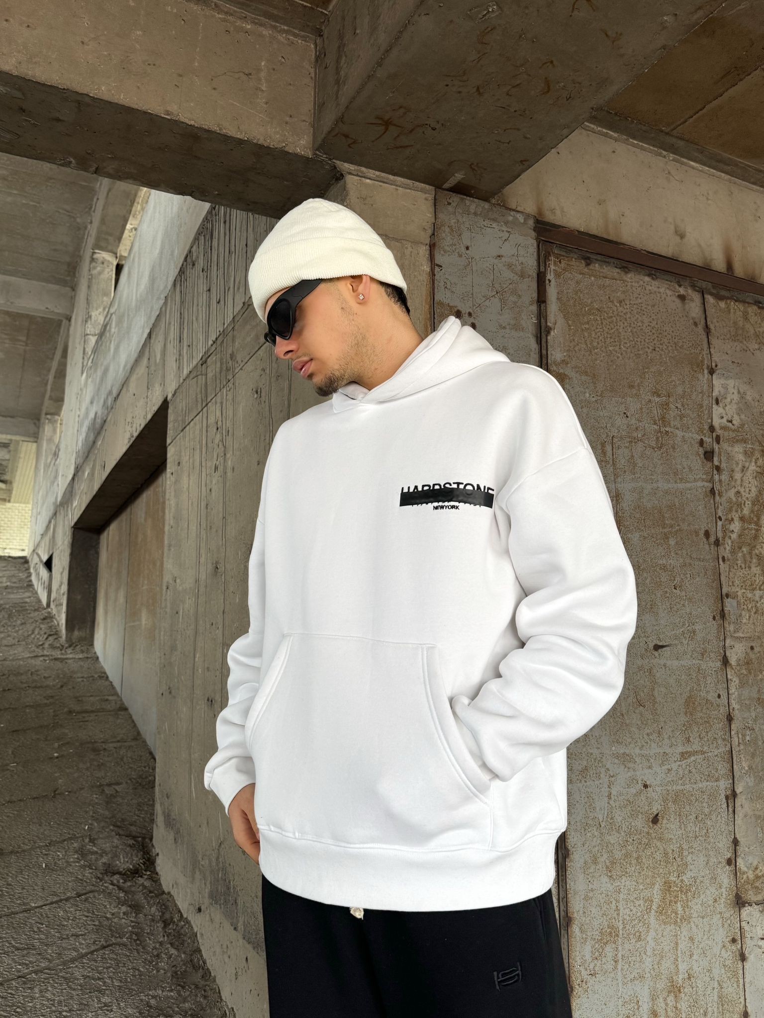 Baskılı Oversize Sweatshirt 4042