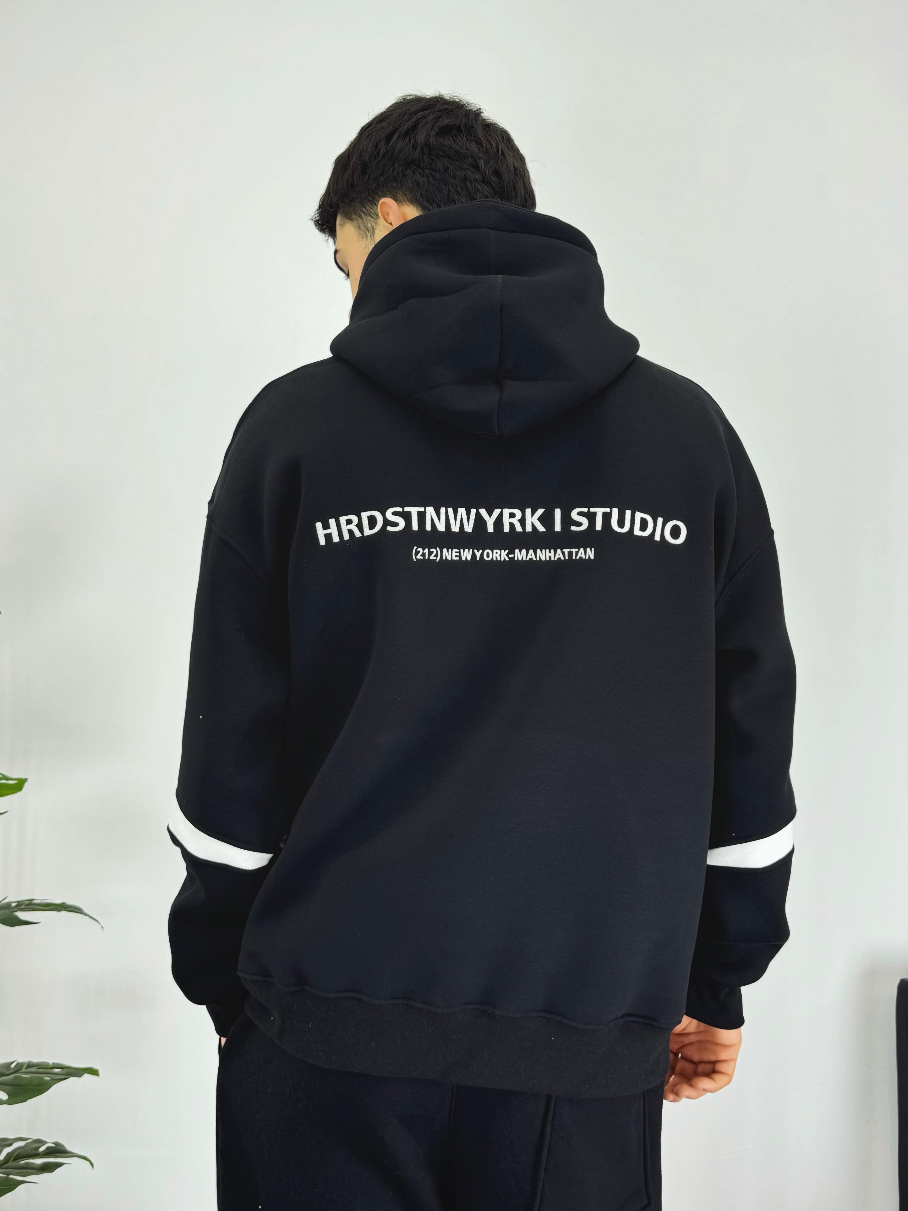 Hsny Nakışlı Oversize Sweatshirt  6509