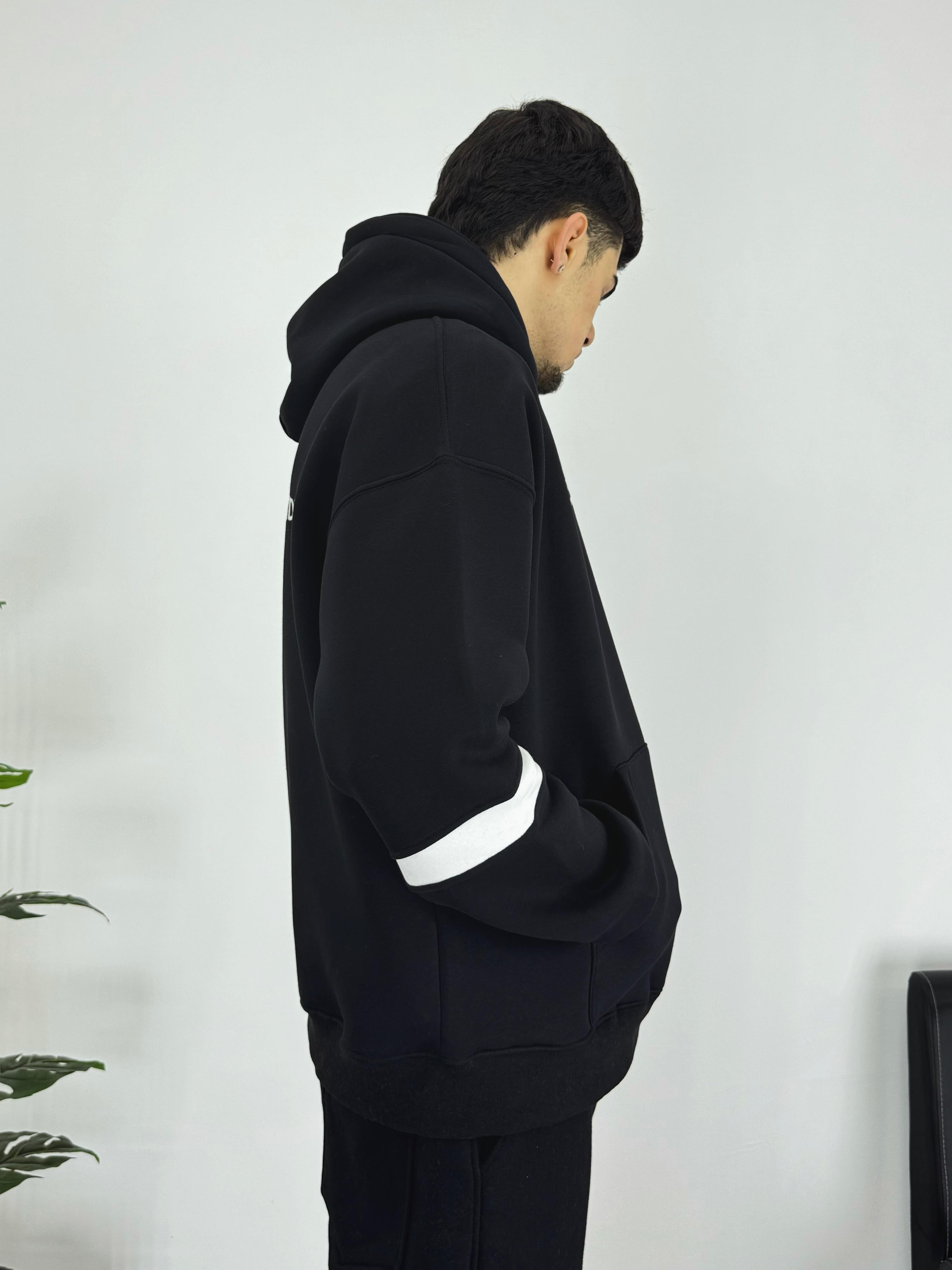 Hsny Nakışlı Oversize Sweatshirt  6509