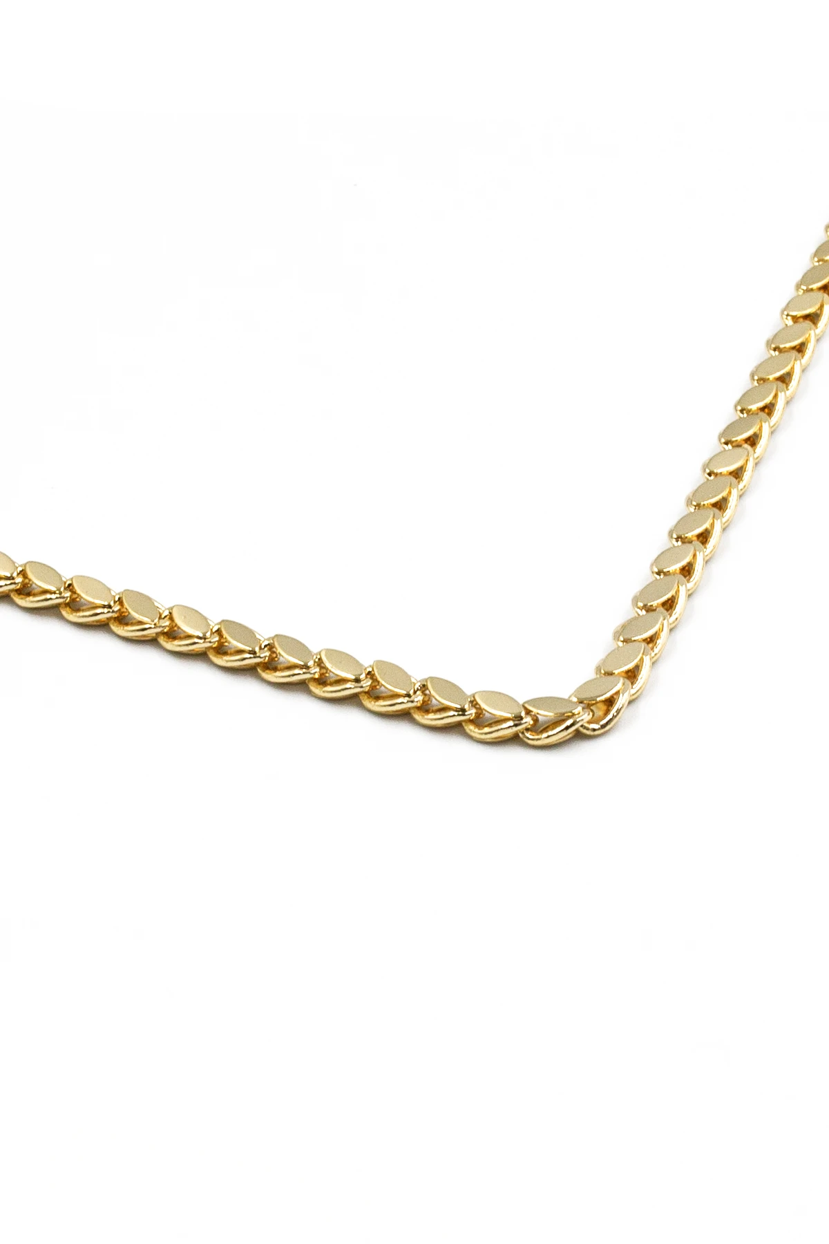 Arpa Zincir Model Xuping Kararmaz Gold Kadın Kolye