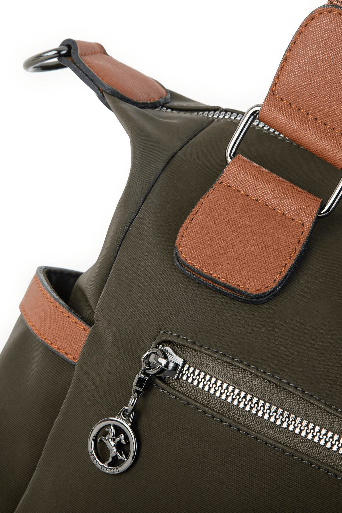 Nas Bag Kadın El Çantası - Yeşil Taba Buzzy