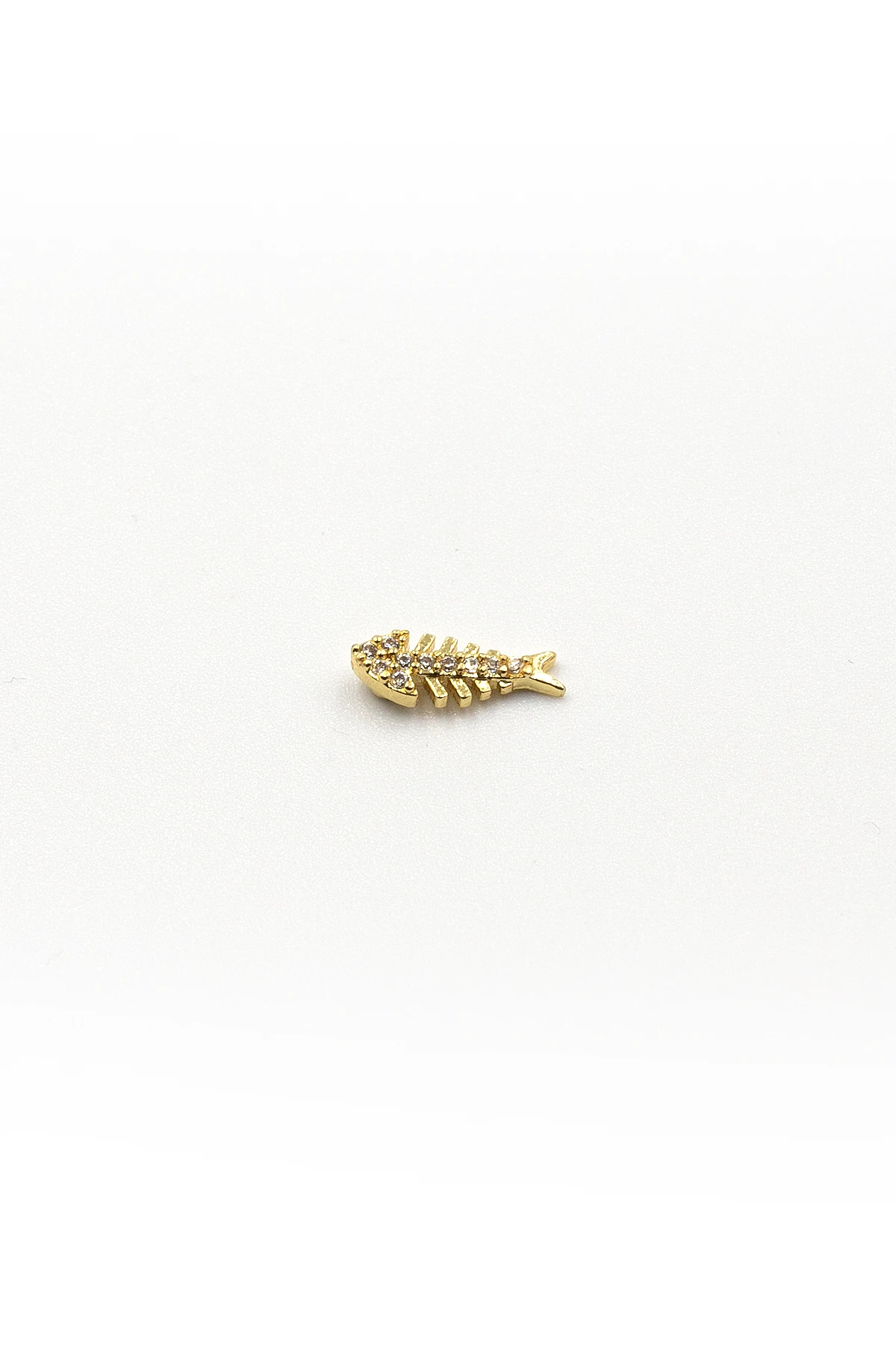 Gold Balık Kılçığı Tragus Helix Piercing – Şık Tasarım, Anti Alerjik, Kararma Yapmaz