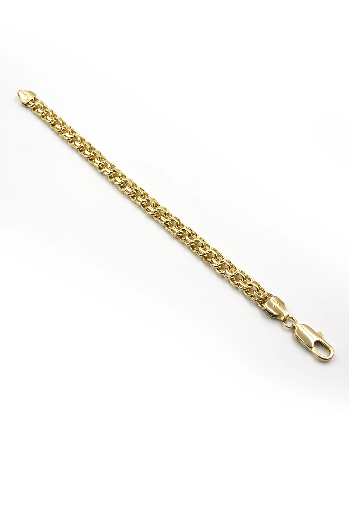 Gold Örgü Zincir Model Kararmaz Xuping Bileklik – 14K Görünümlü, Anti Alerjik, Şık Tasarım