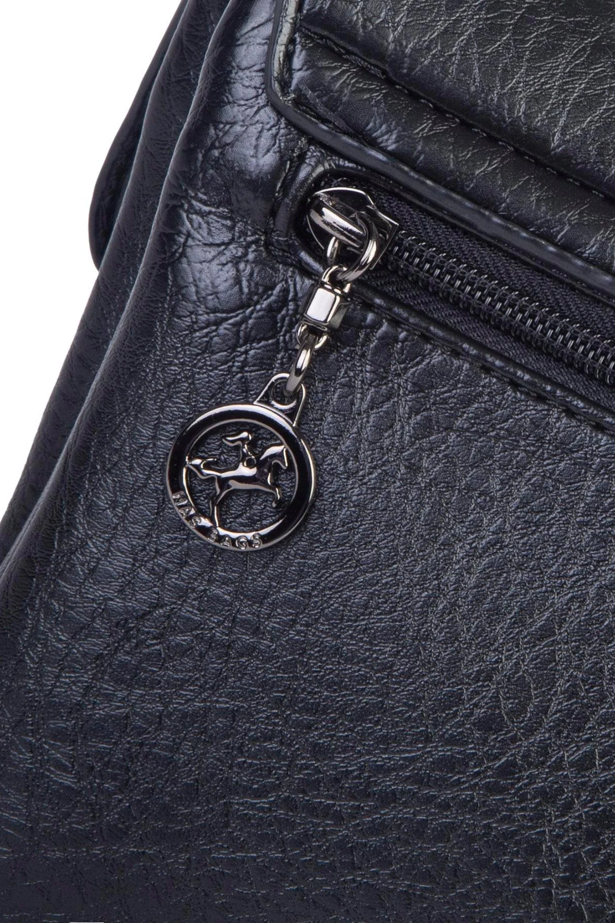 Nas Bag Kadın Çapraz Çanta Üç Bölmeli Siyah Victoria