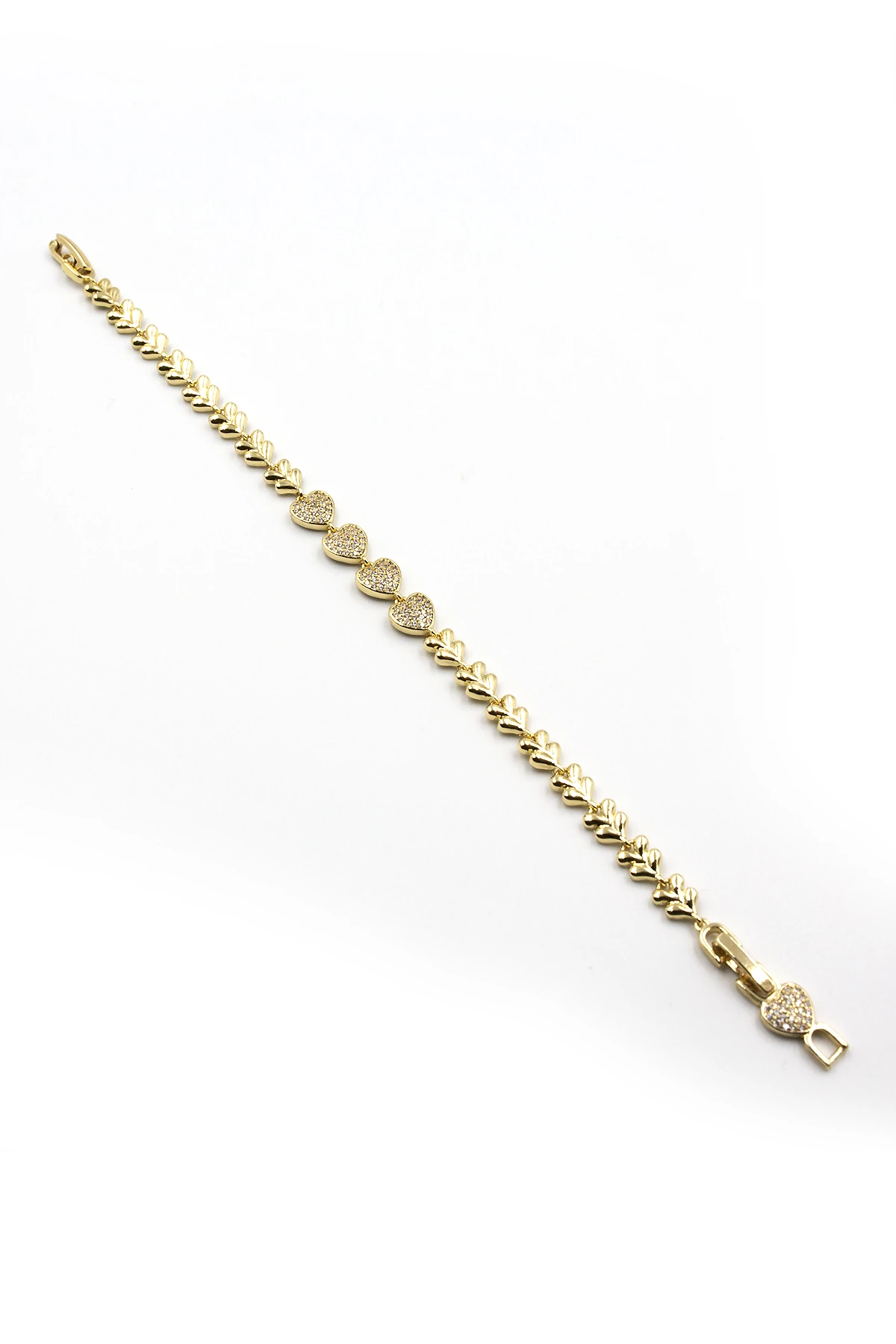 Kalpli Model Xuping Kararmaz Bileklik – Gold | Zarif, Şık ve Dayanıklı Tasarım