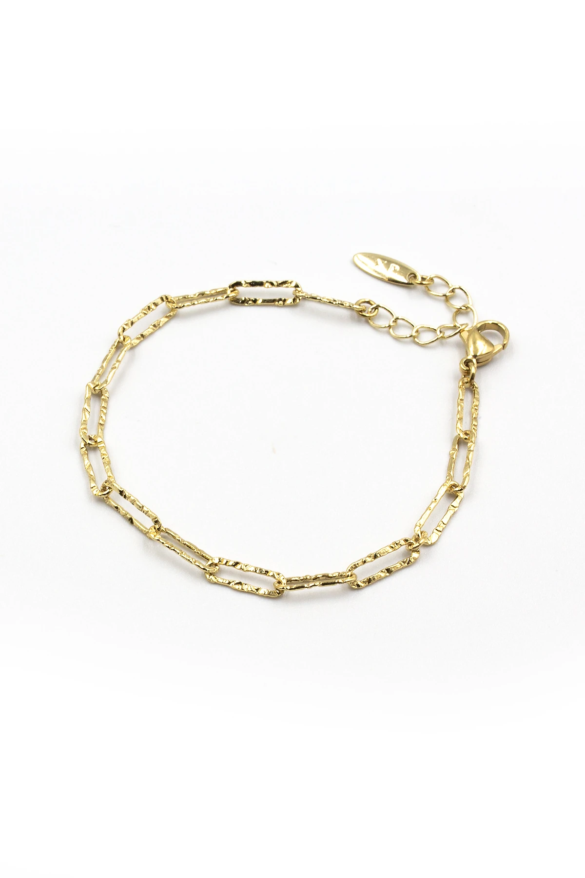 İşlemeli Ataç Model Xuping Kararmaz Gold Kadın Bileklik