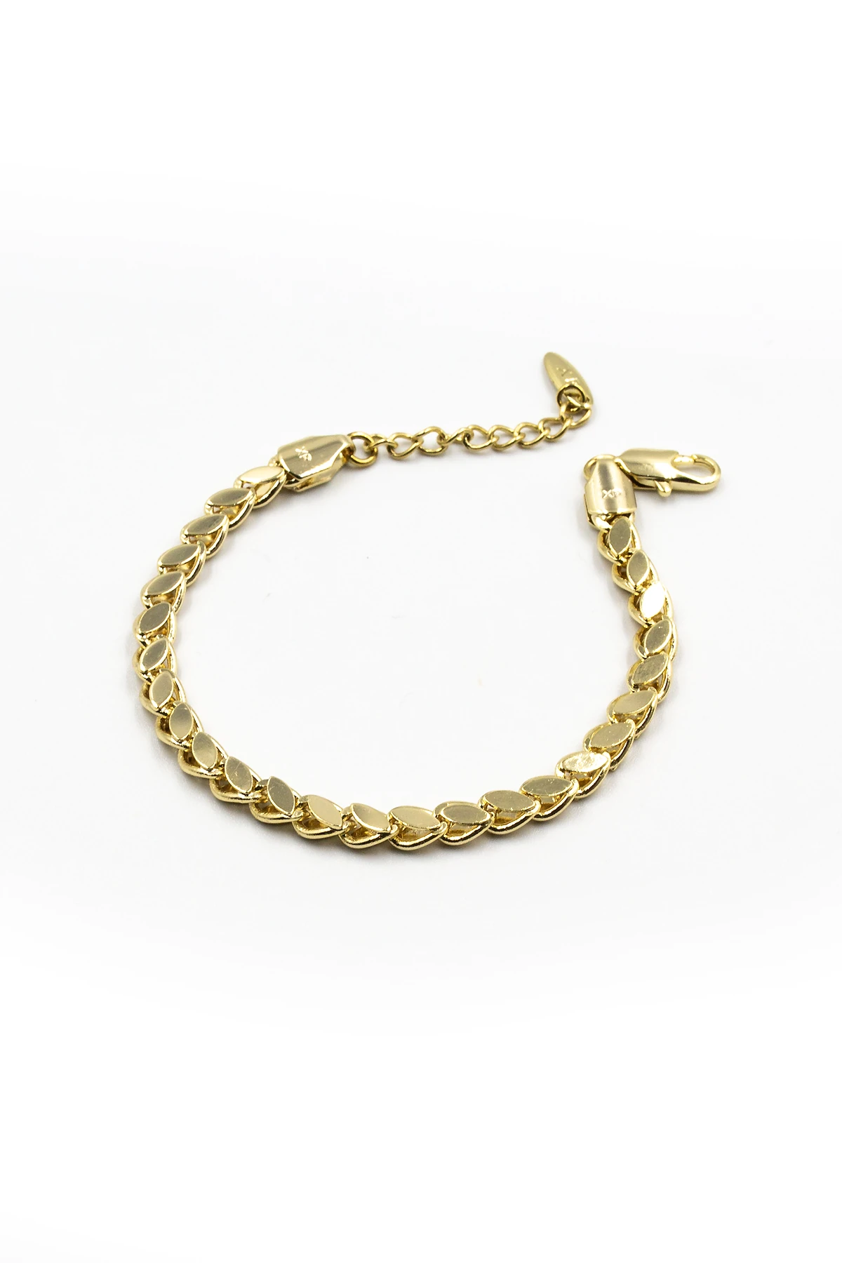 Arpa Zincir Model Xuping Kararmaz Bileklik - Gold