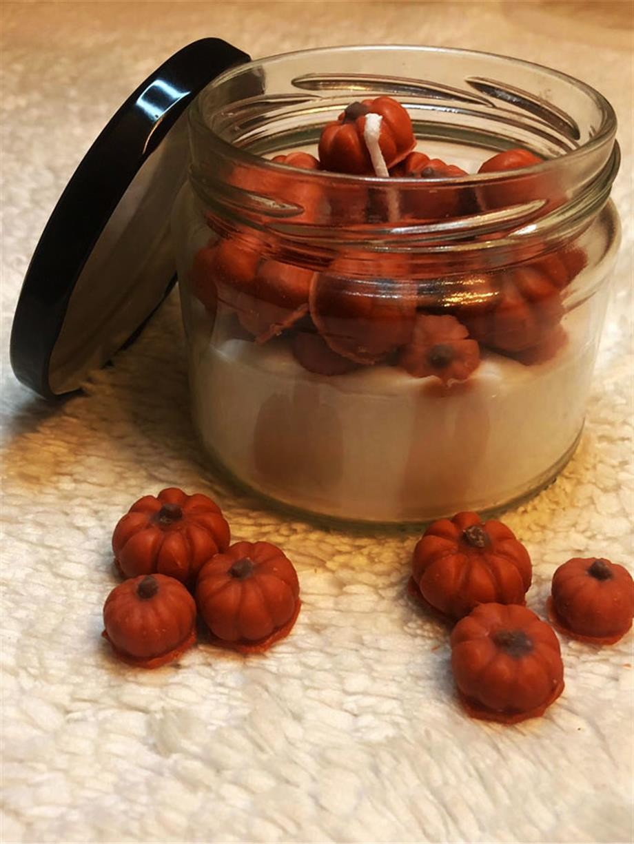 Natural Soy Wax Pumpkin Candle