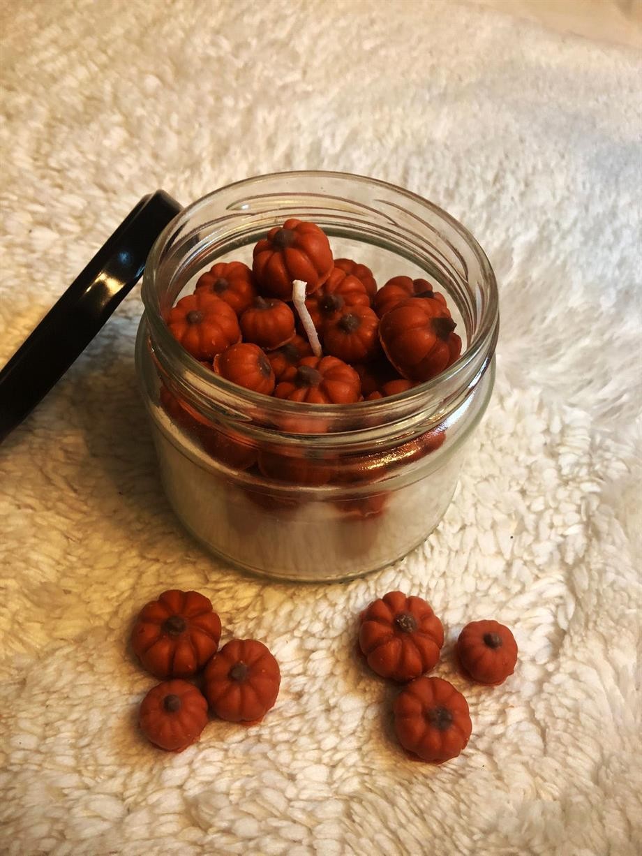 Natural Soy Wax Pumpkin Candle