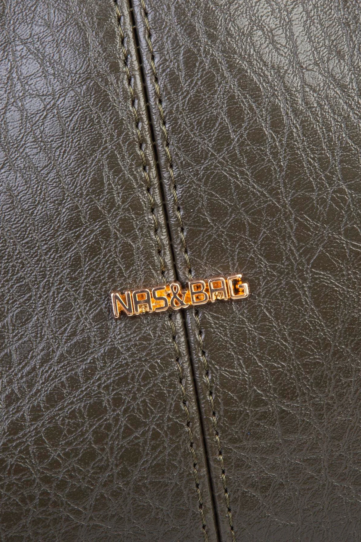 Nas Bag Burslu Klipsli Vintage Omuz ve Çapraz Çanta - Haki Victoria