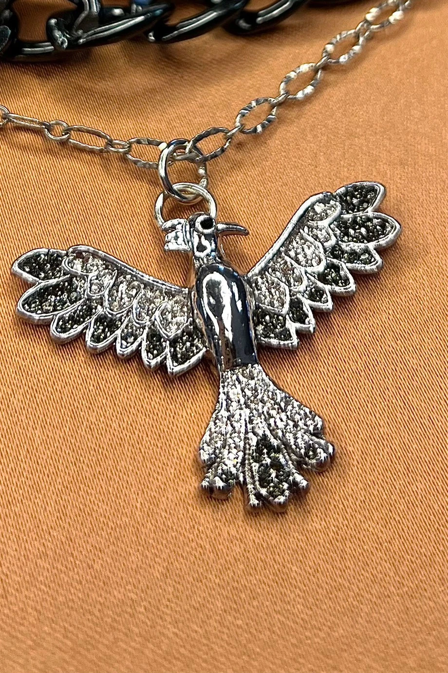 Zirkon Taşlı Çoklu Anka Kolye