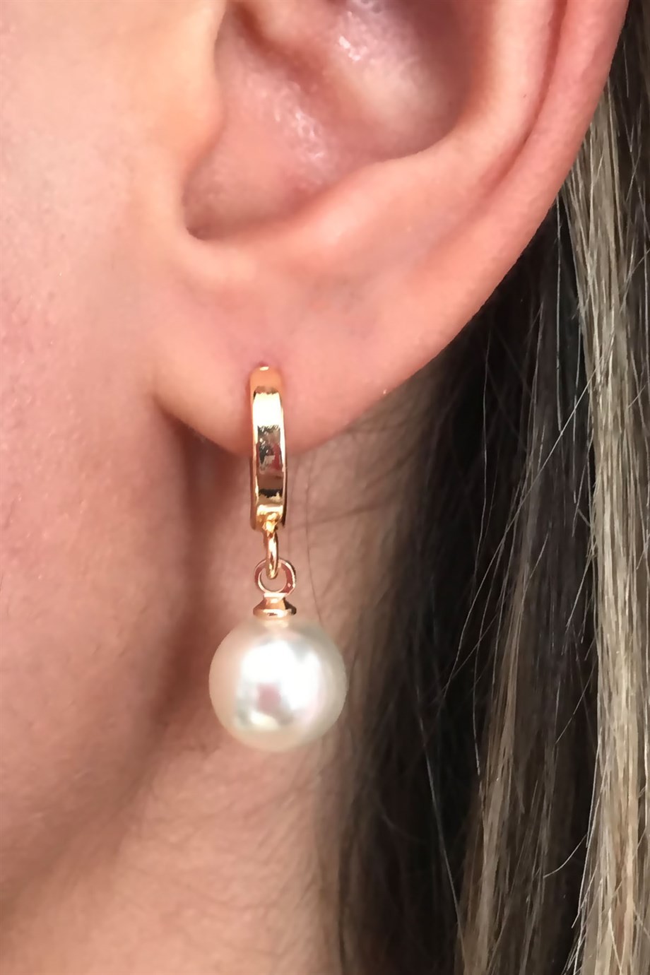 Pearl Gold Earrings