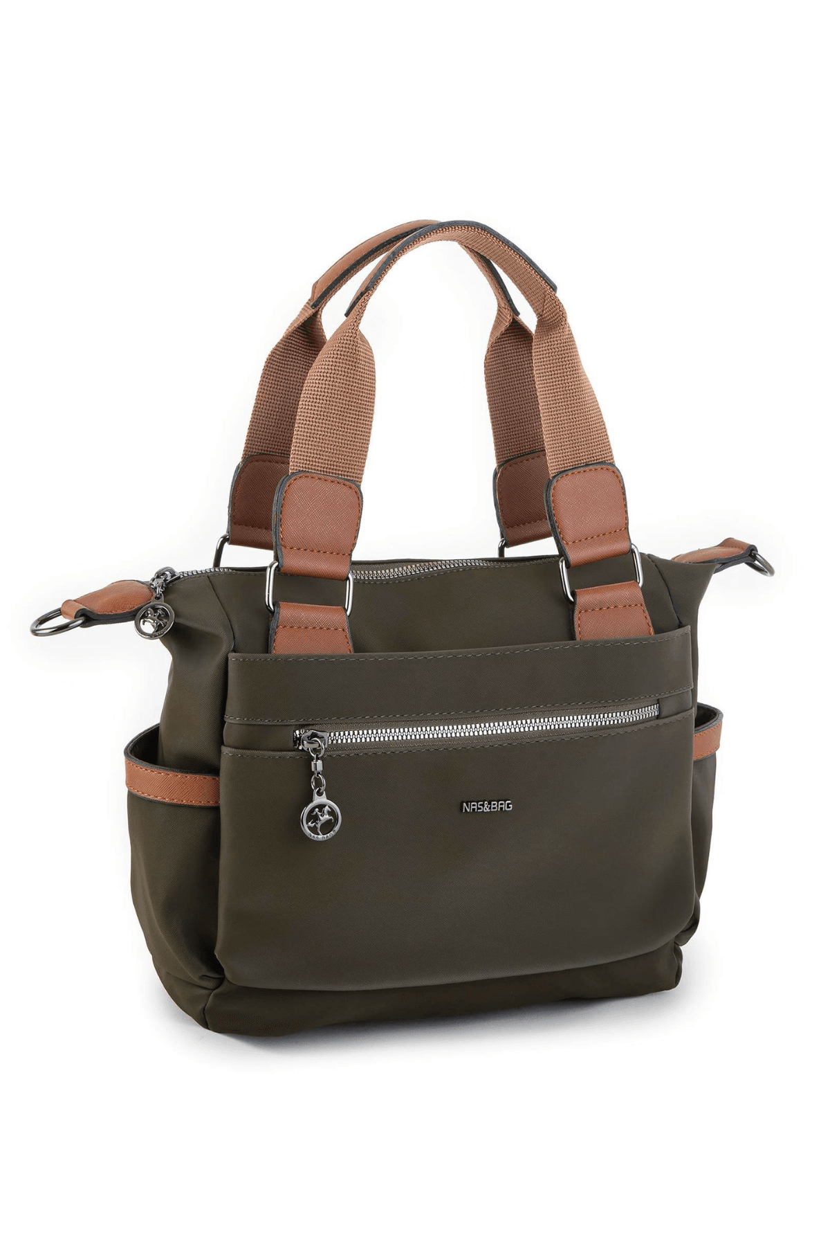 Nas Bag Kadın El Çantası - Yeşil Taba Buzzy