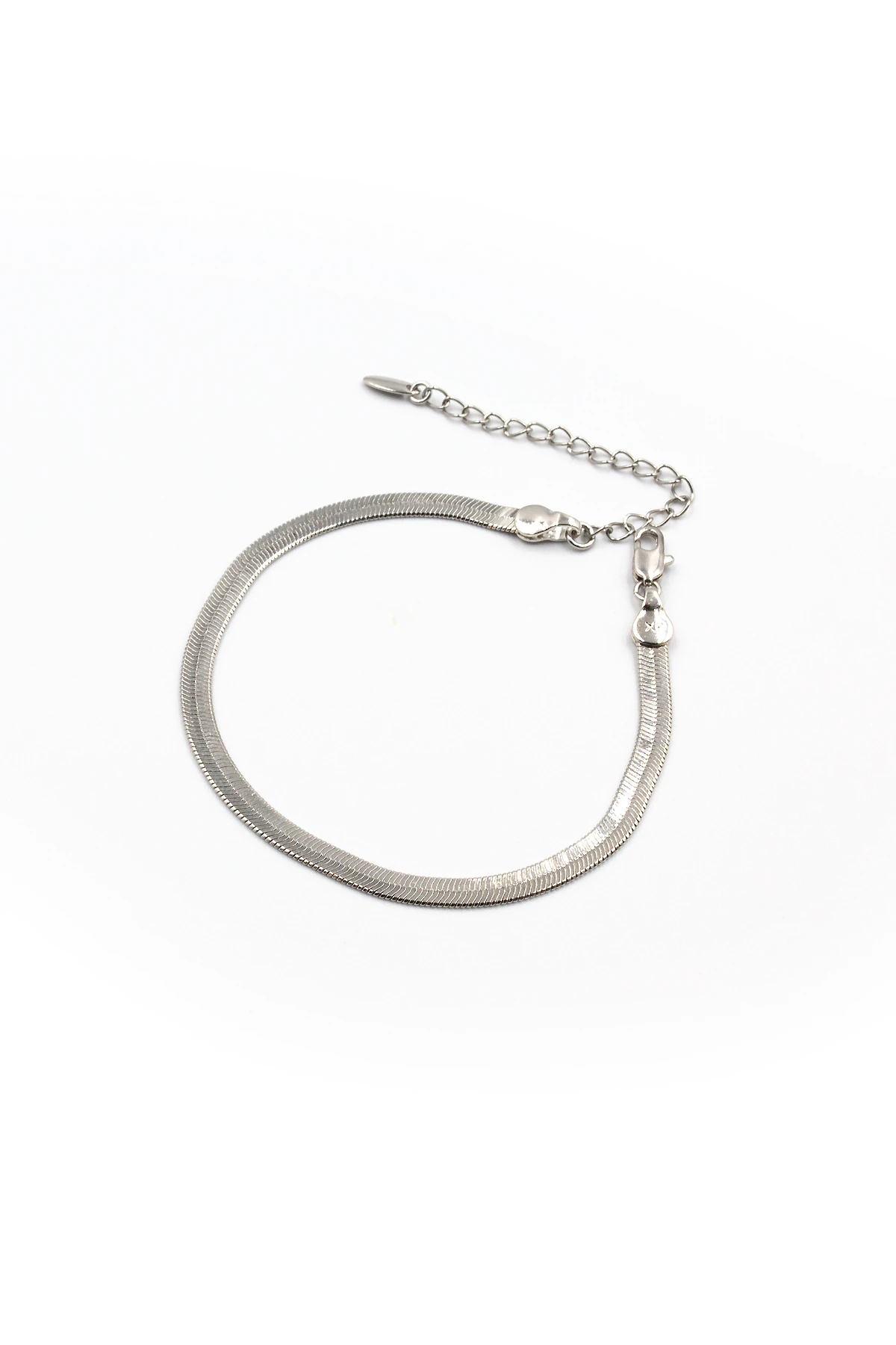 İtalyan Zincir Model Xuping Kararmaz Gümüş Kadın Bileklik