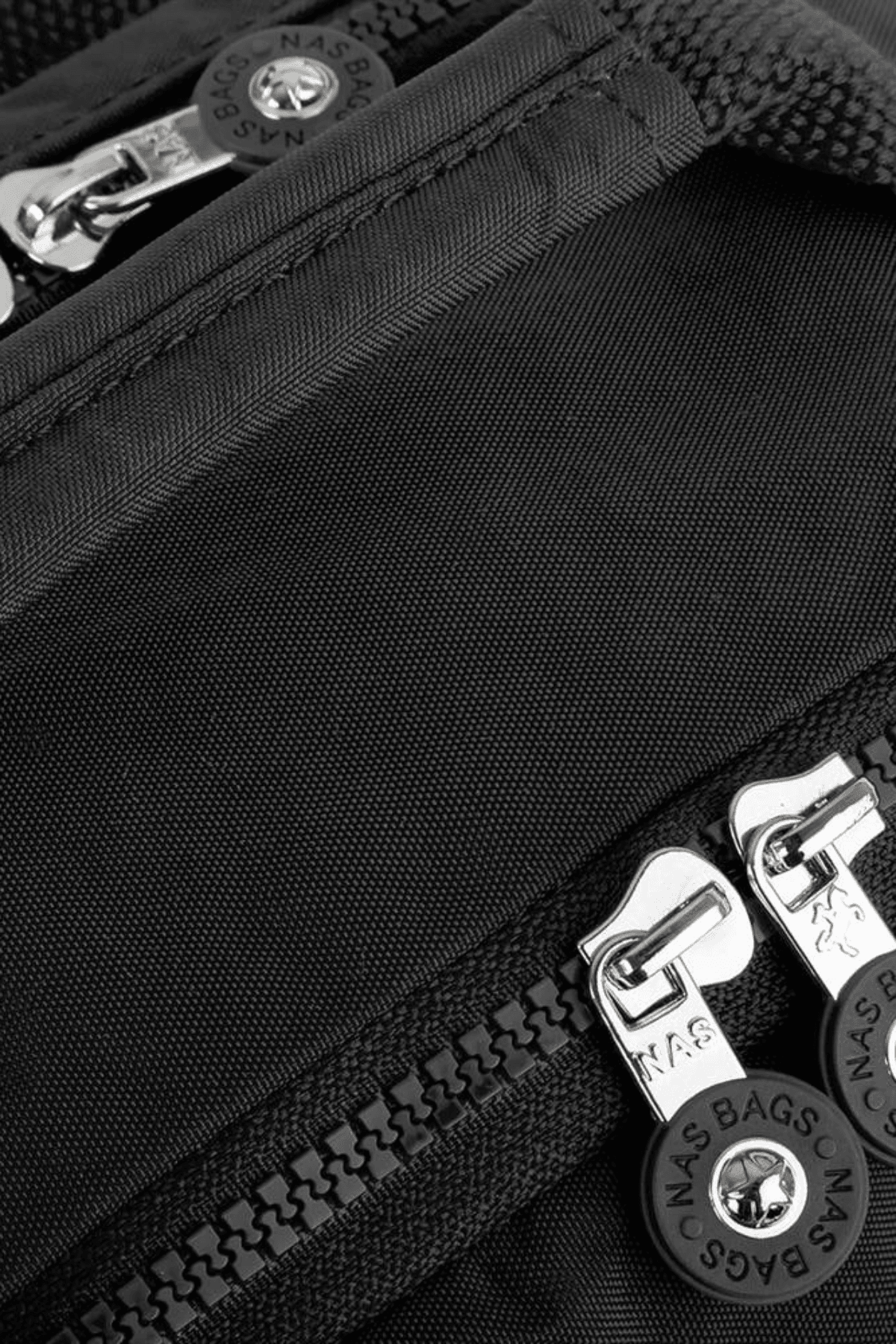 Nas Bag Su Geçirmez Kadın Büyük Sırt Çantası - Siyah