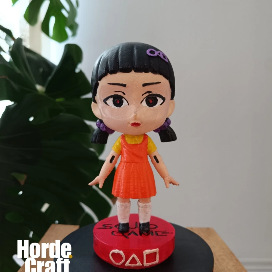 Squid game bebek baby doll