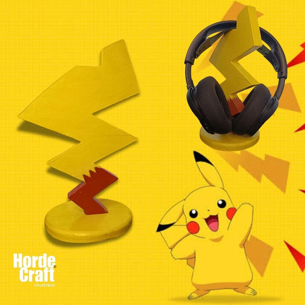 Pikachu kulaklık standı