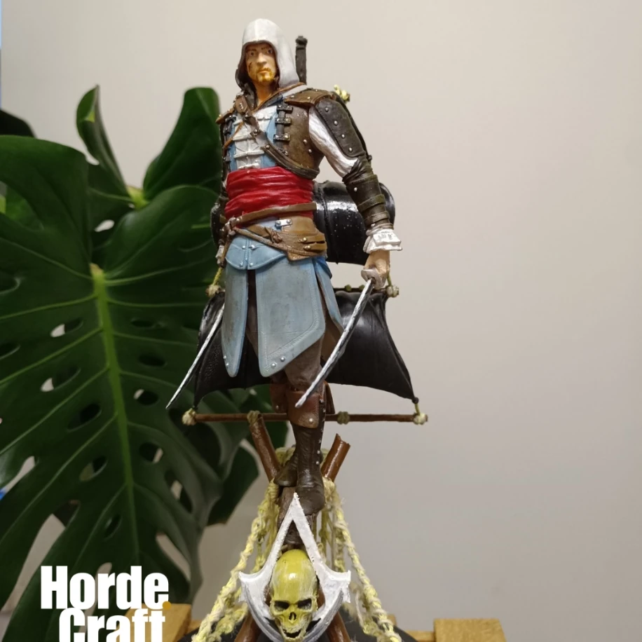Assasin's Creed - Edward Kenway diorama figür