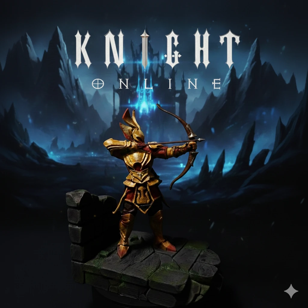 El Morad Rogue Okçu Gryphon Armor Figürü Knight online