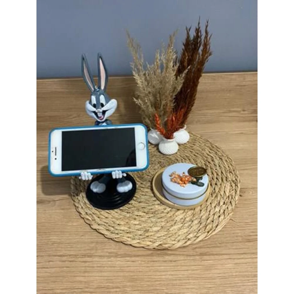 Bugs bunny controller ve telefon tutucu