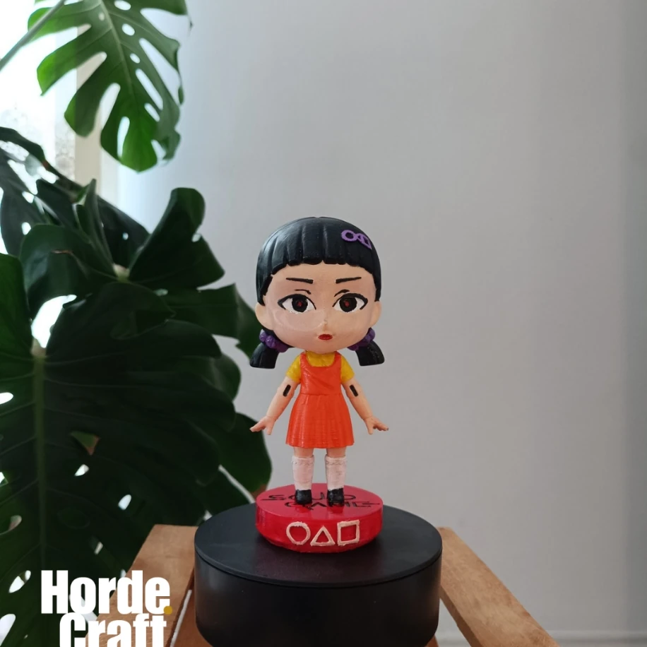 Squid game bebek baby doll