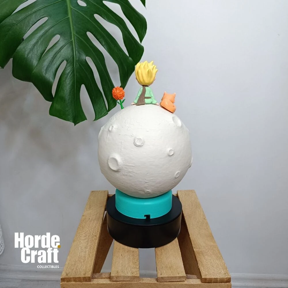 Küçük prens dekoratif masa süsü-lambası