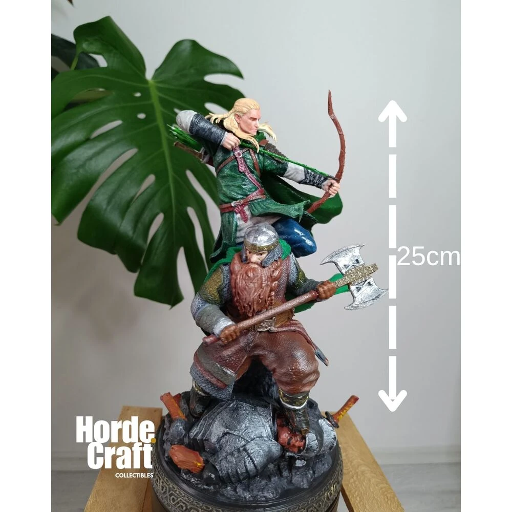 Legolas & Gimli- Yüzüklerin efendisi Lord of the rings figürü