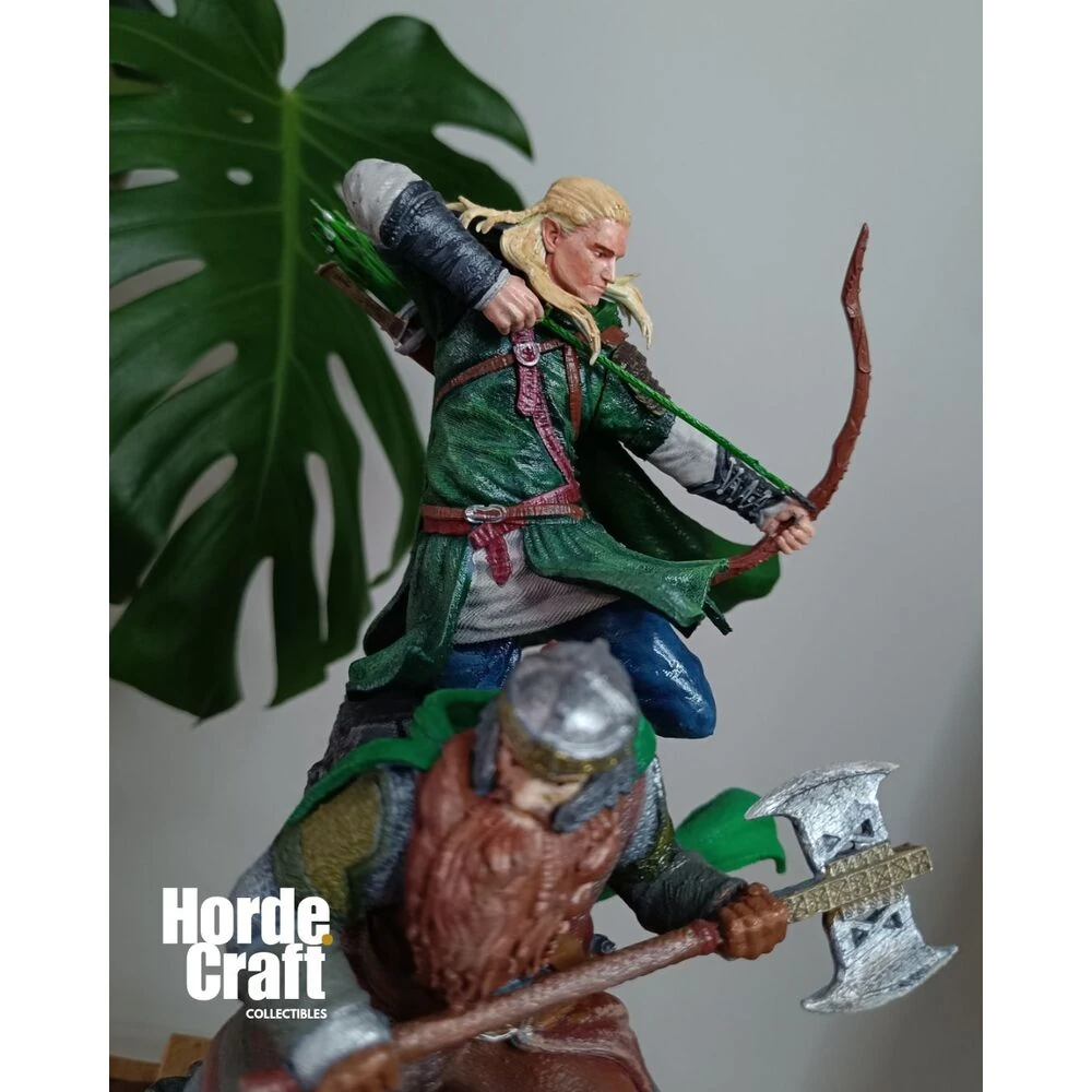 Legolas & Gimli- Yüzüklerin efendisi Lord of the rings figürü