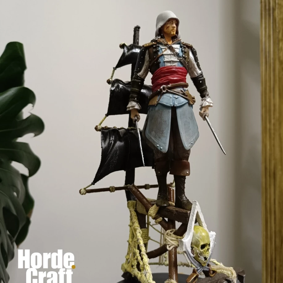 Assasin's Creed - Edward Kenway diorama figür