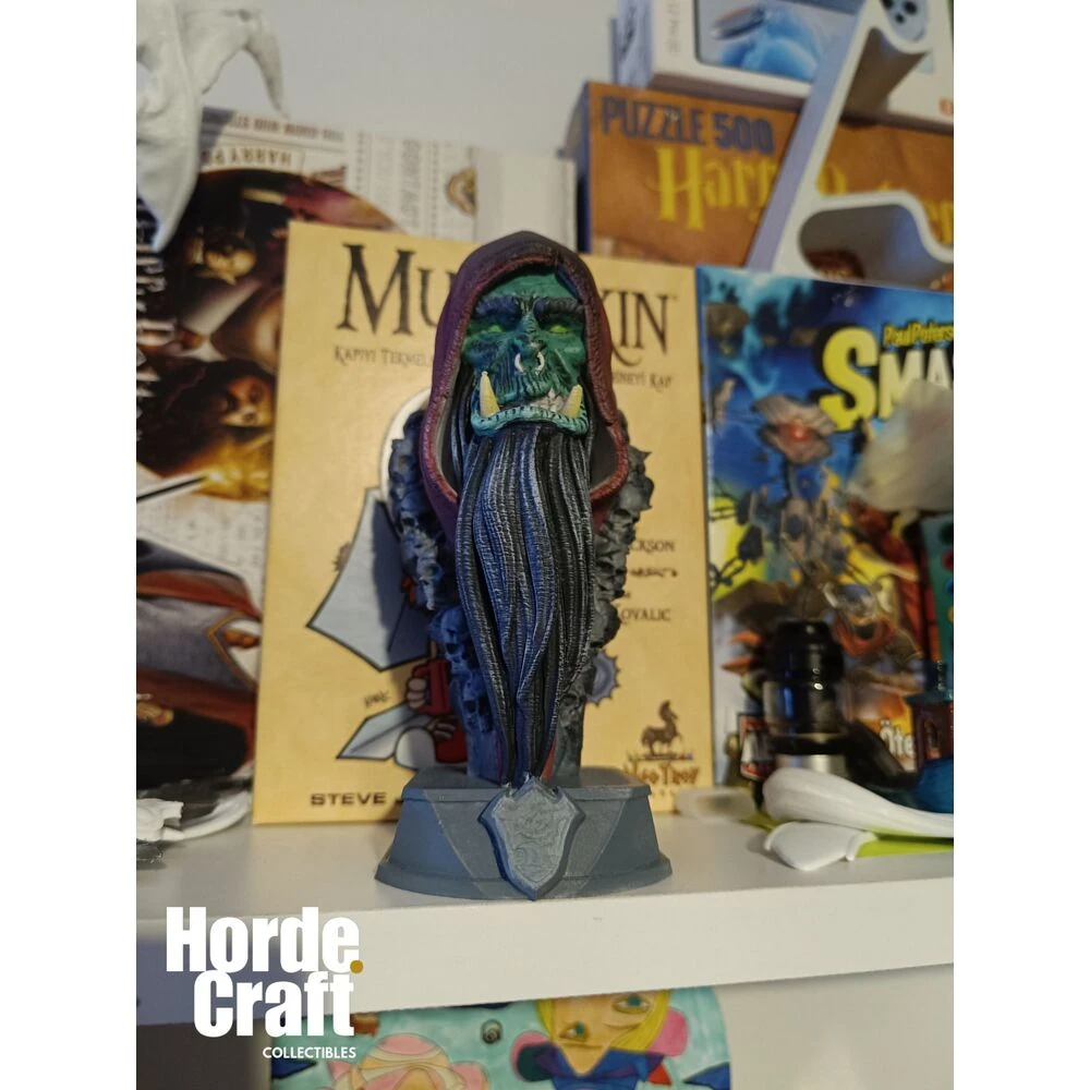 Guldan Warcraft büst figür