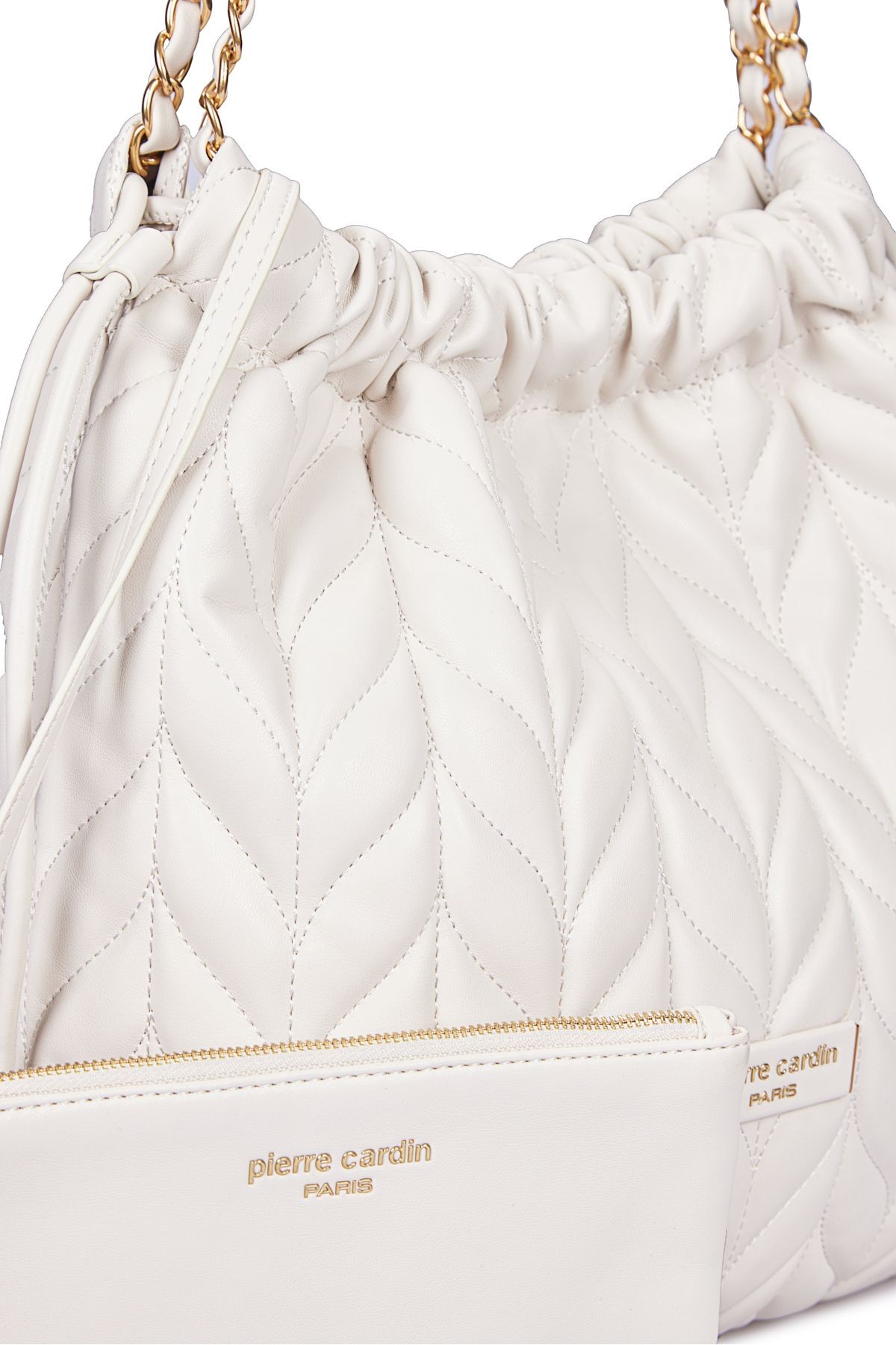 Pierre Cardin Omuz Çantası 05Pc25Y10109-Klsa Std Beyaz