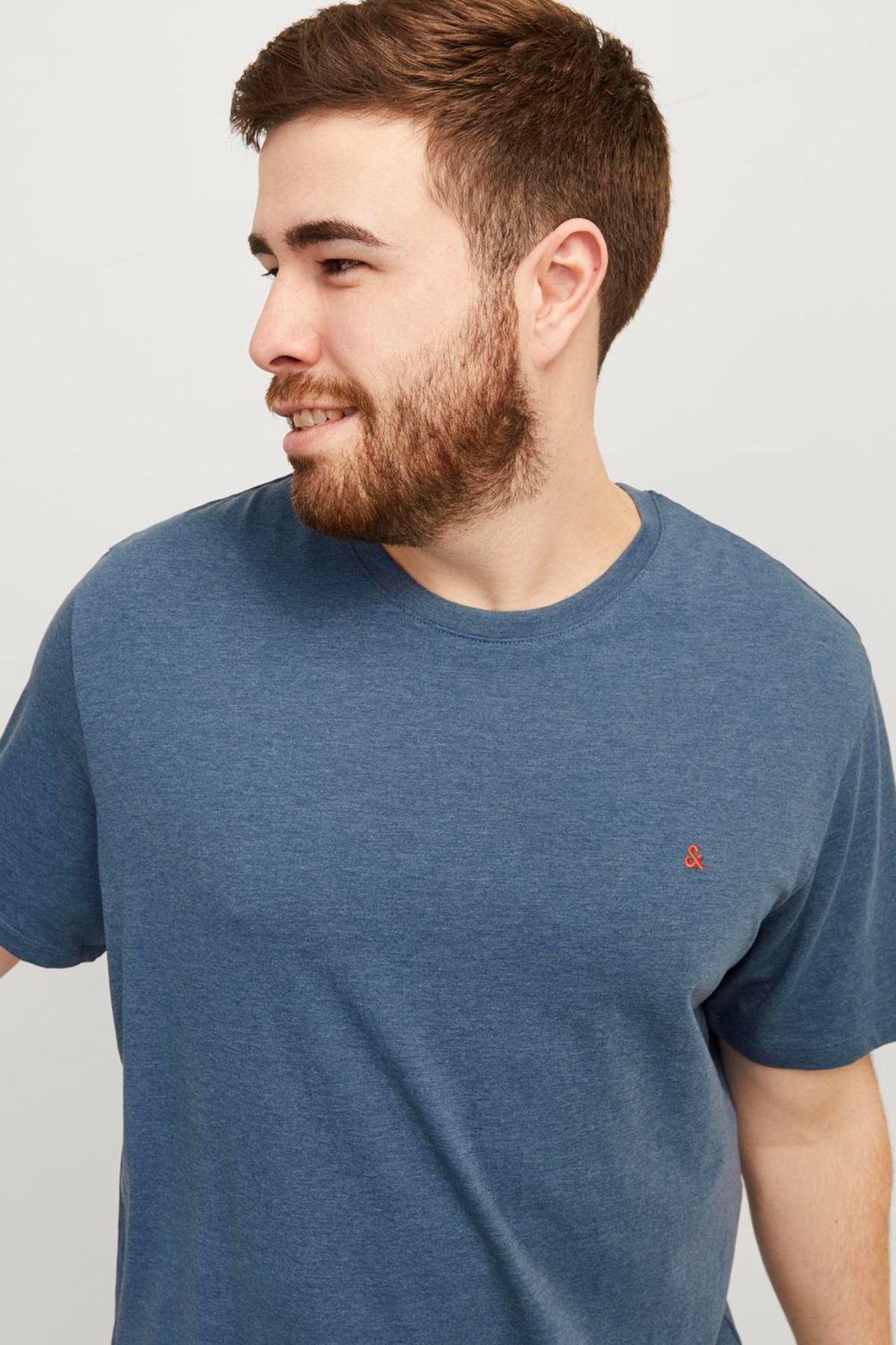 Jack & Jones Jjepaulos Plus Erkek Büyük Beden T-Shirt 12253778