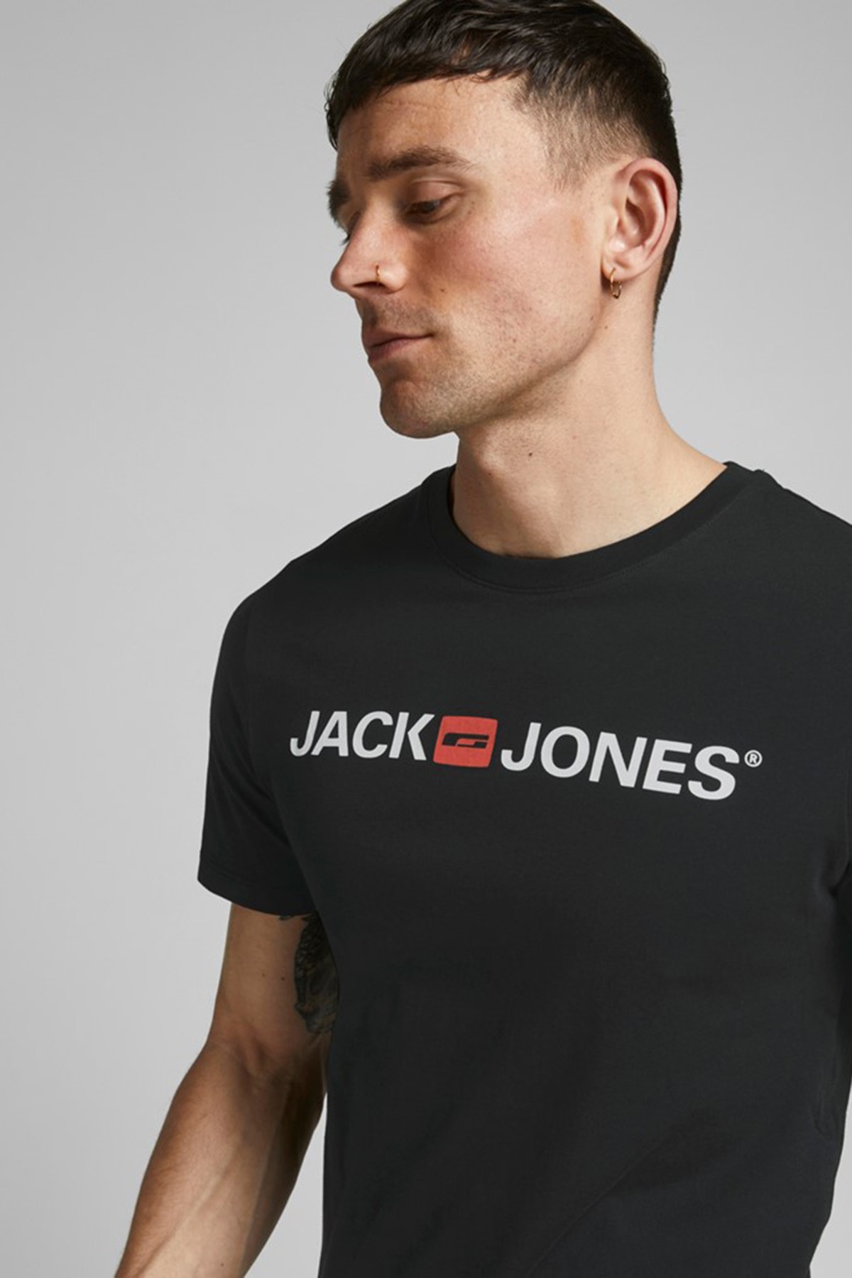 Jack & Jones JJECORP LOGO TEE SS 12137126 Erkek T-Shirt