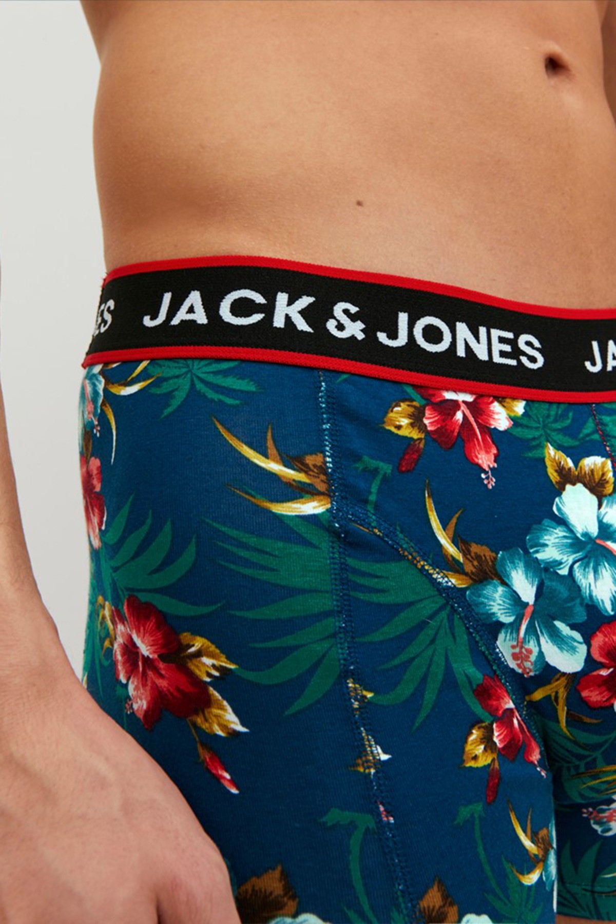 Jack & Jones JACFLOWER 12171253 3'lü Boxer