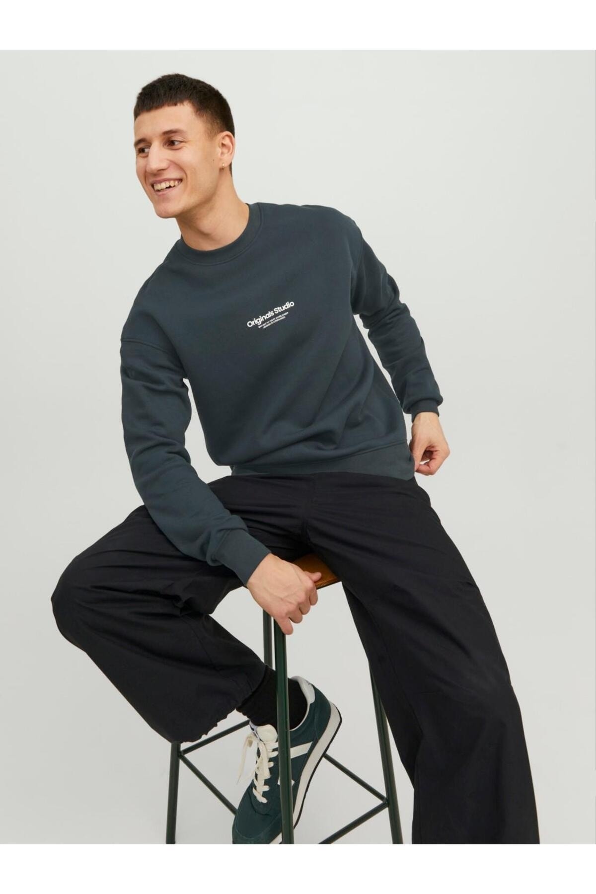 Jack & Jones JORVESTERBRO Erkek Sweatshirt 12241694