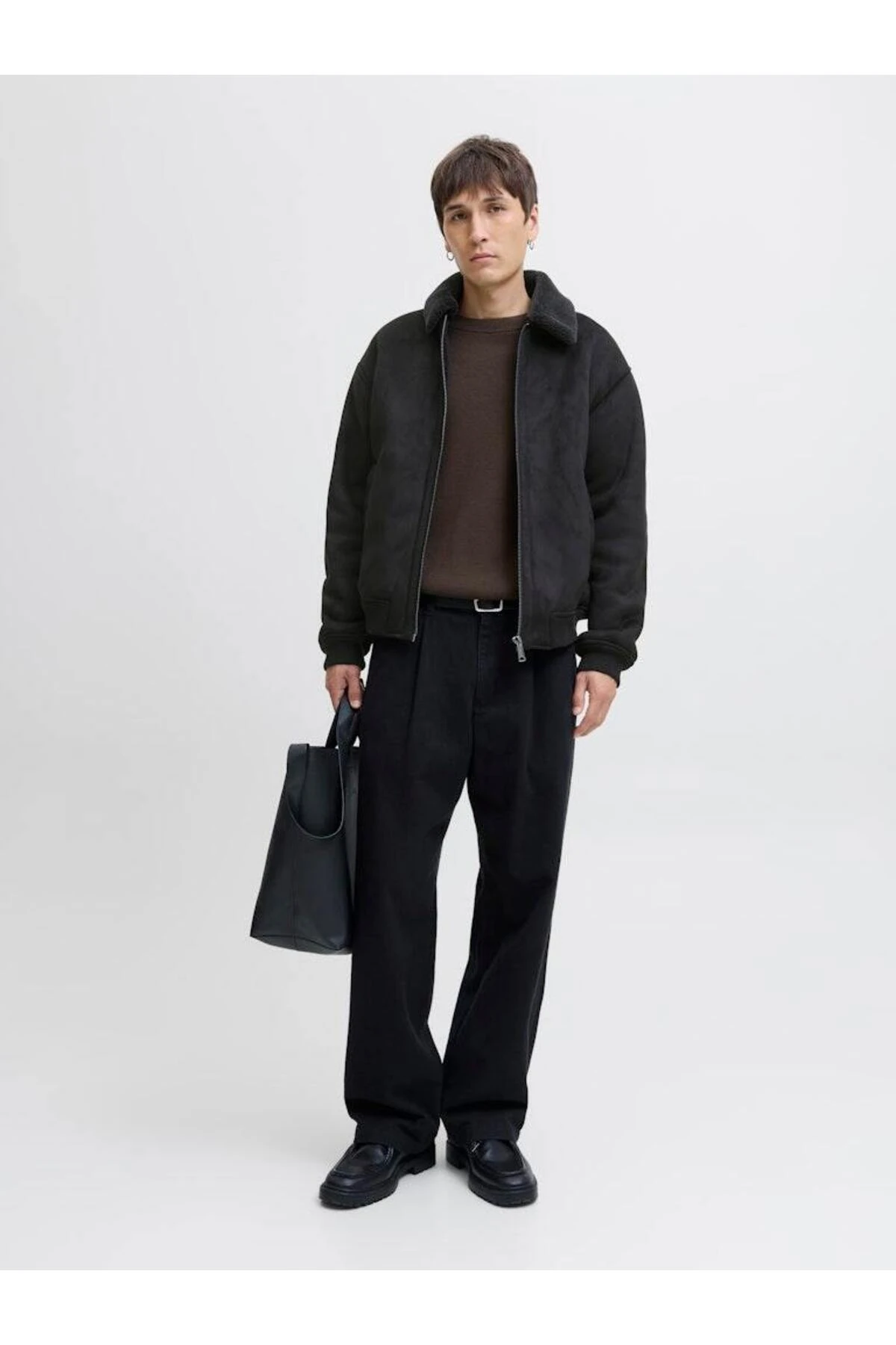 Jack & Jones Jprccluke Erkek Kadife Bomber Ceket 12282444