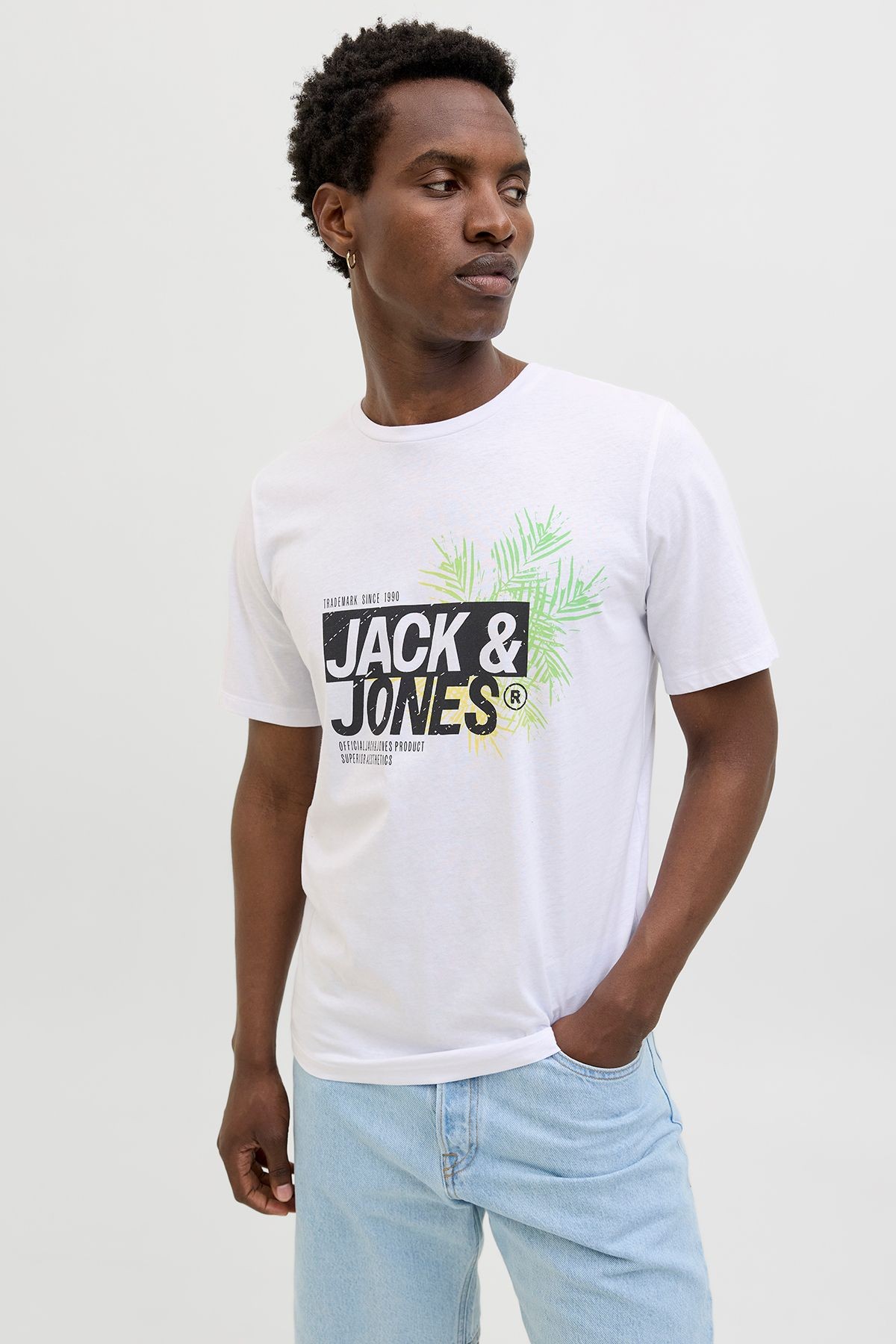 Jack & Jones Jjjaxon Erkek T-Shirt 12269390