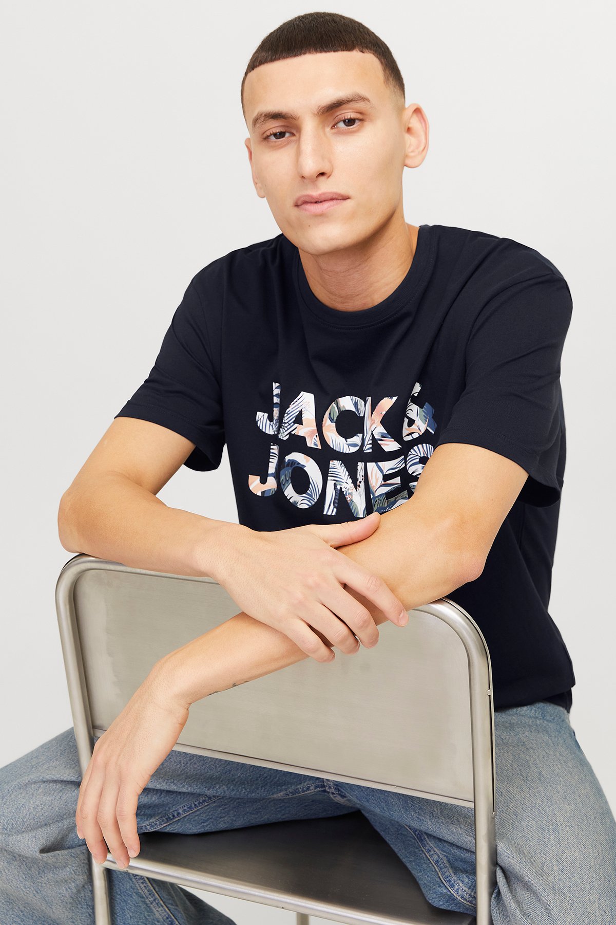 Jack & Jones Jjebryan Corp Logo Erkek T-Shirt 12268127