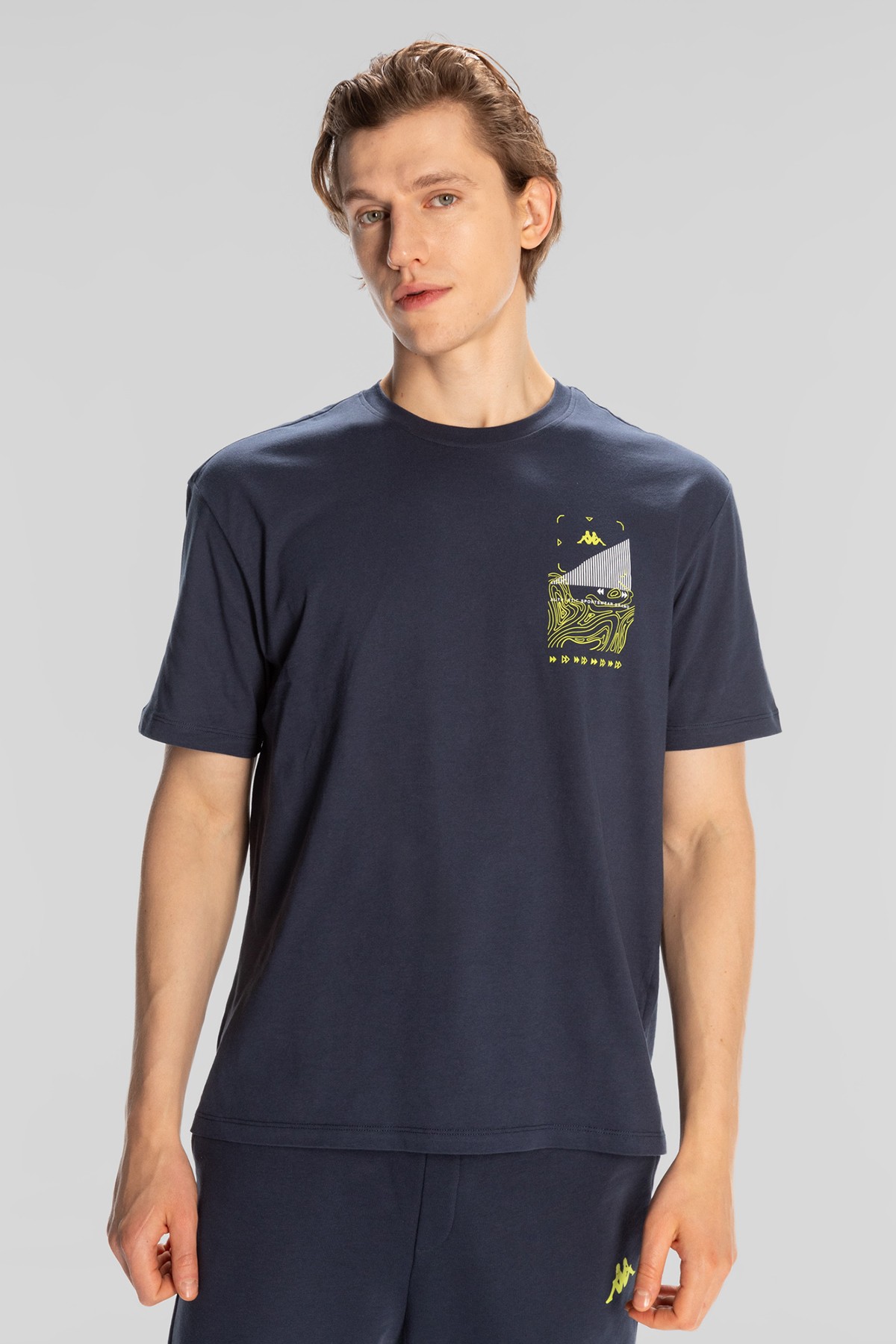 Kappa Authentic Spacetime Erkek T-Shirt 371S8IW