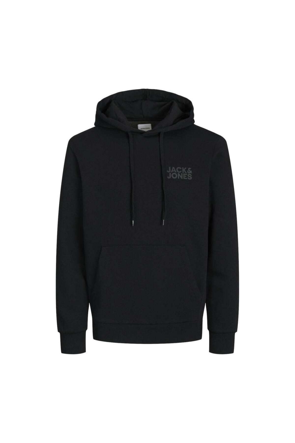 Jack & Jones Jjecorp Logo Sweat Hood Noos Erkek Hoodie Sweatshirt 12152840